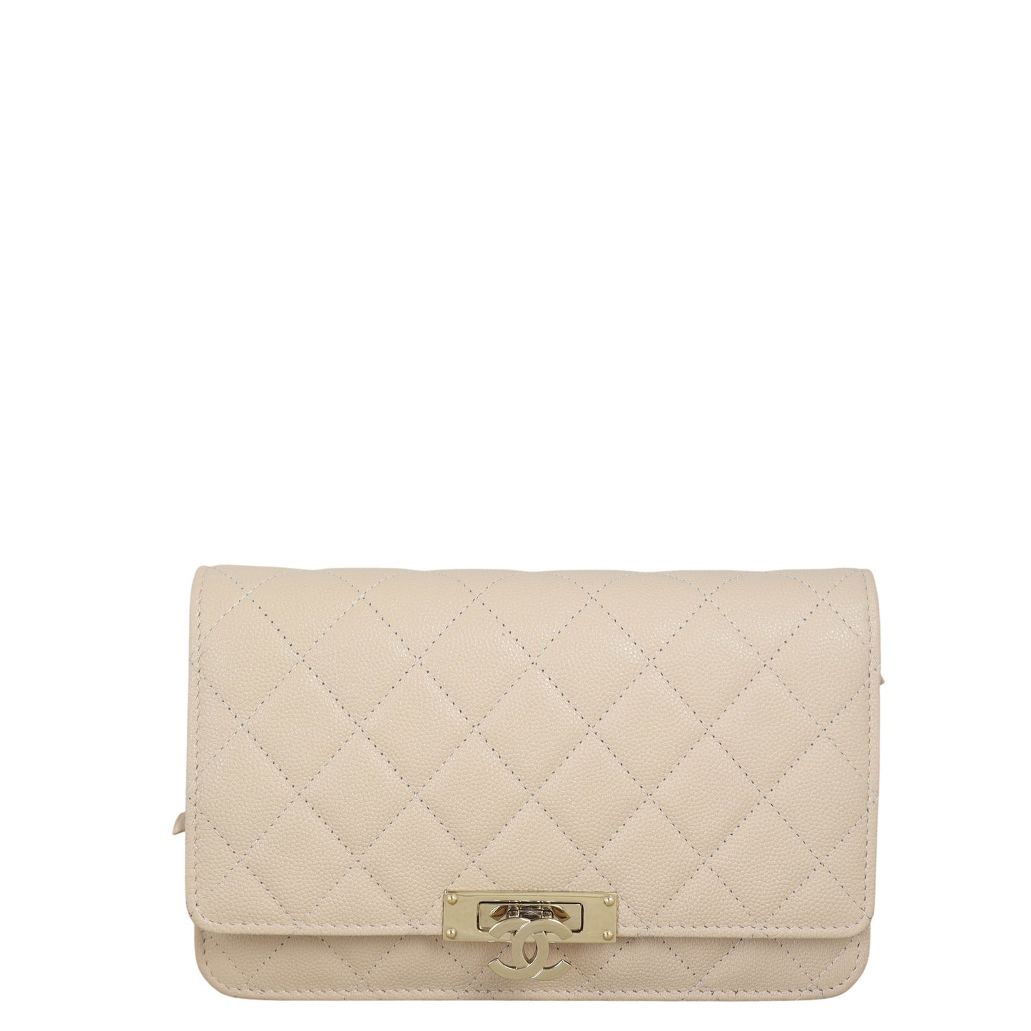 Chanel Golden Class Wallet on Chain Handbag Quilted Crossbody Bag
