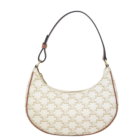Celine Ava Triomphe Hobo Handbag Travel Bag