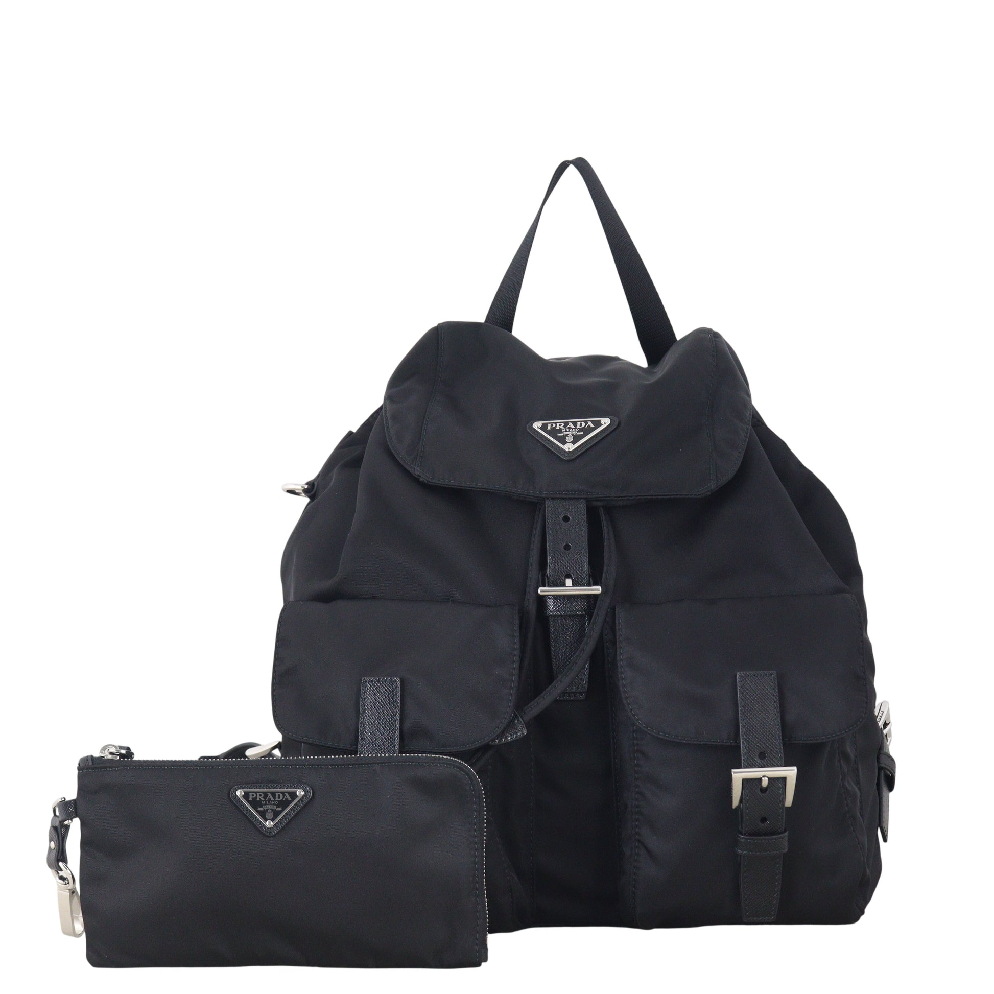 Prada Re Backpack Handbag Nylon Medium