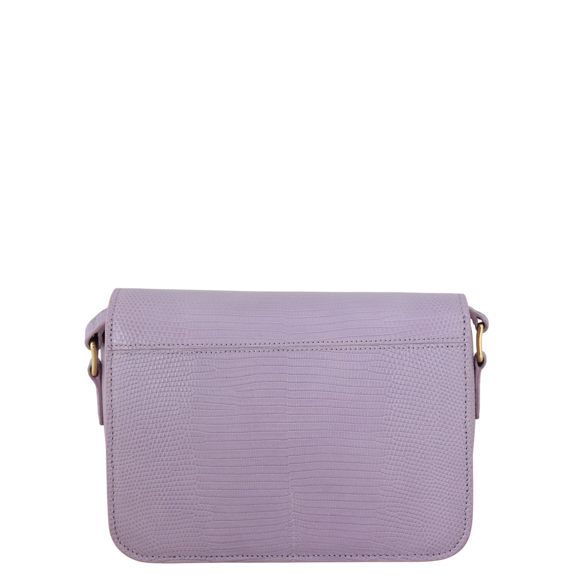 Celine Teen Triomphe Crossbody Lizard Handbag Crossbody Bag