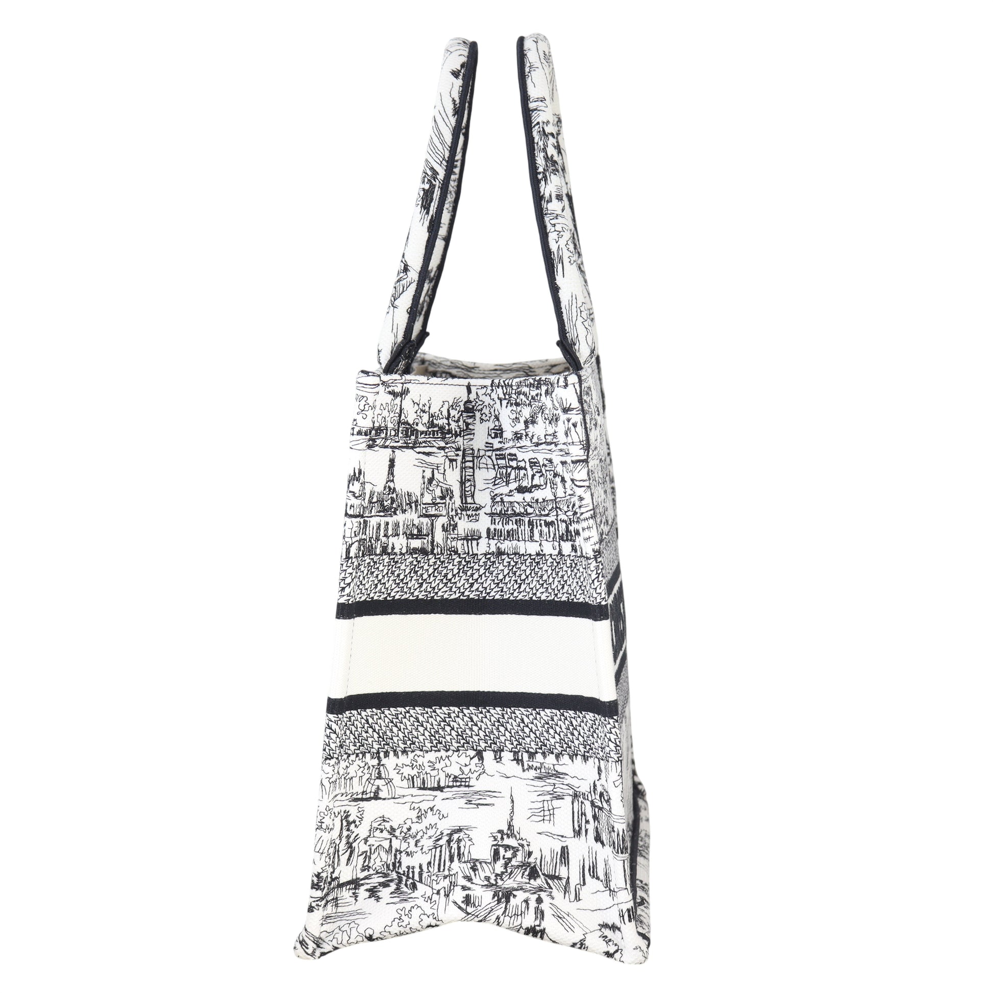 Dior Book Tote Paris All Over Handbag Medium Tote Bag
