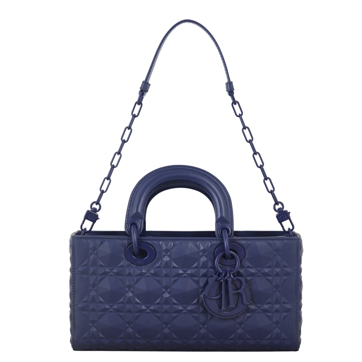 Dior Lady D Joy Diamond Handbag Medium Travel Bag