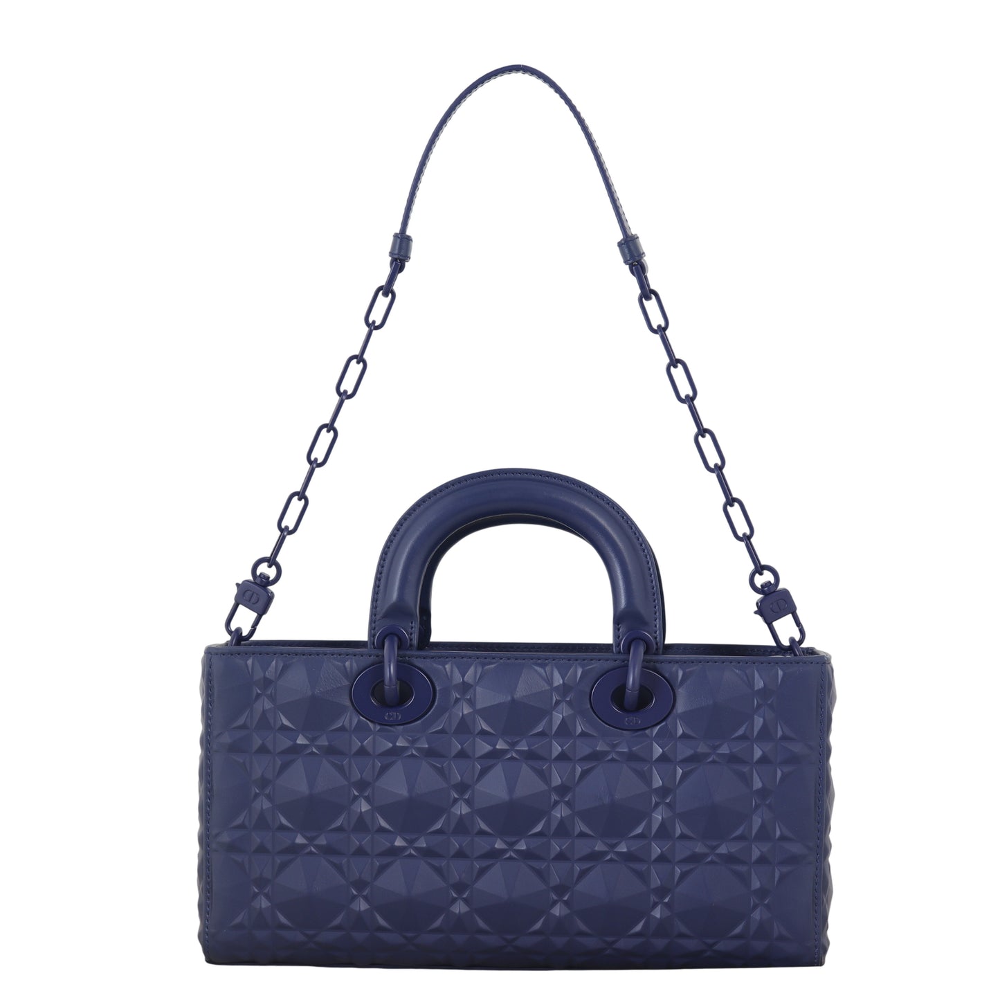 Dior Lady D Joy Diamond Handbag Medium Travel Bag