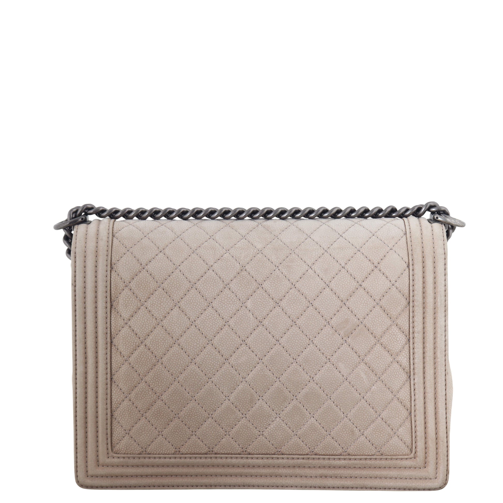 Chanel Boy Handbag Quilted Large Shoulder Bag