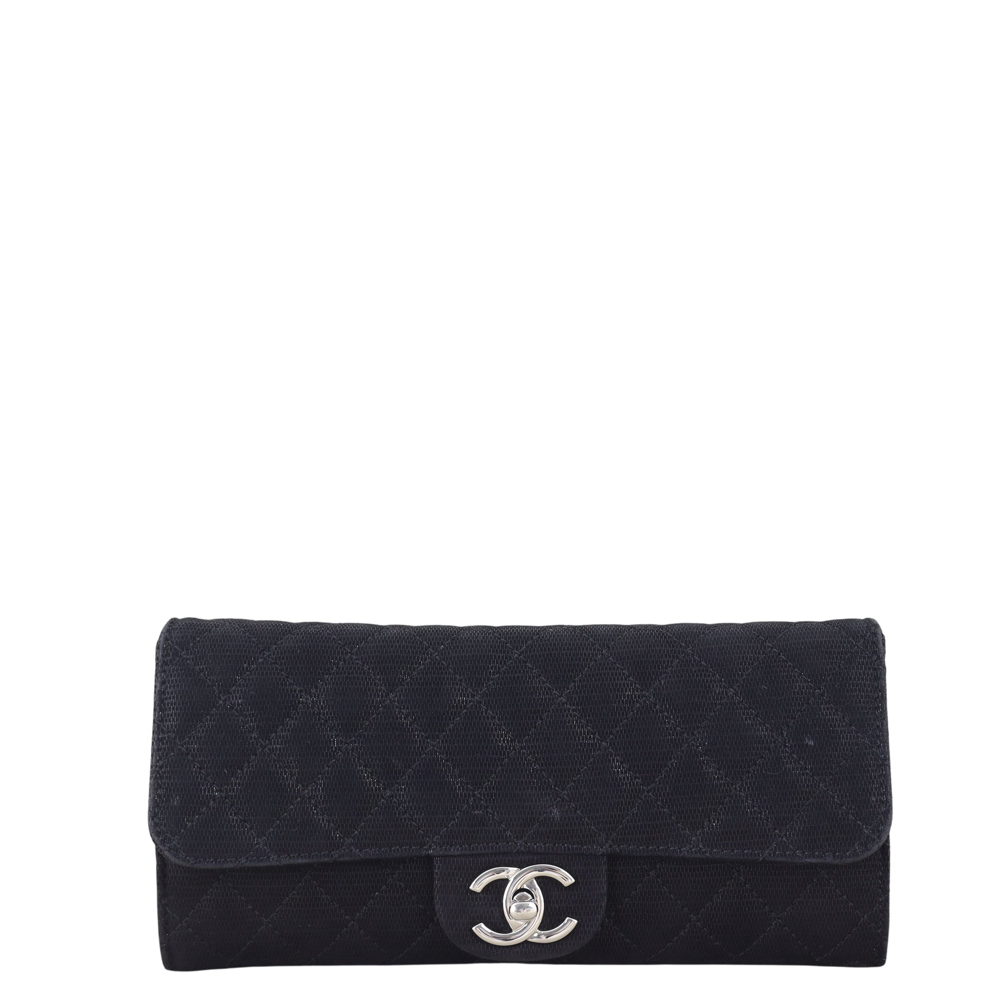Chanel East West Wallet on Chain Handbag Quilted Black Shoulder Bag
