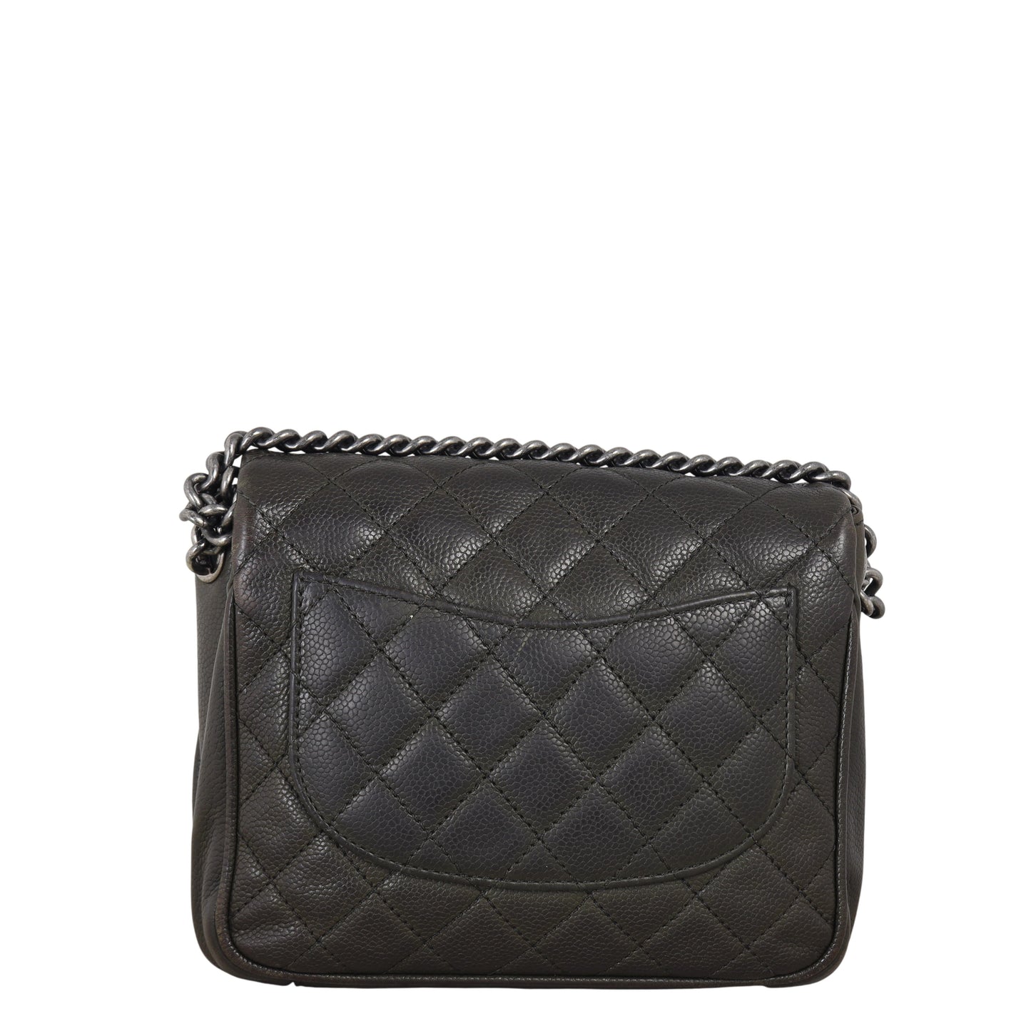 Chanel Rock In Rome Flap Bag Quilted Brown Shoulder Bag