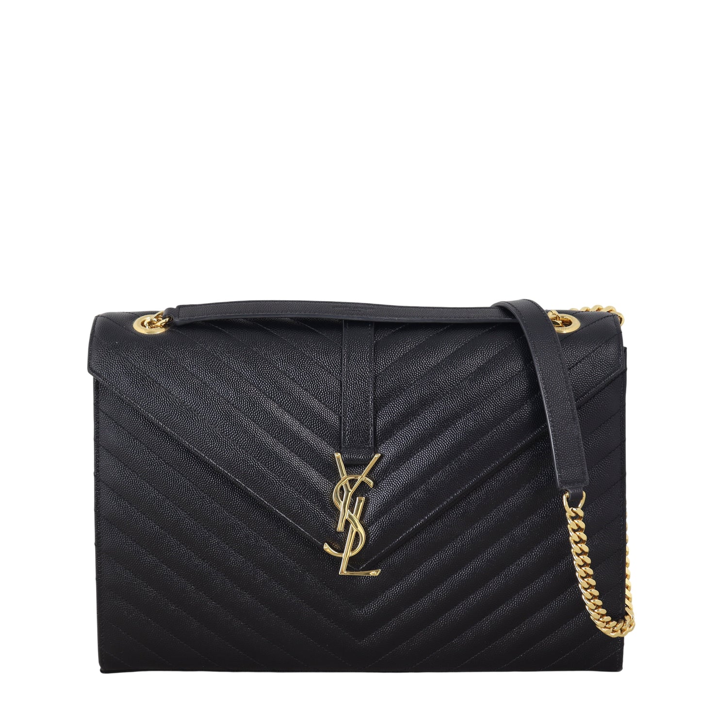 YSL Saint Laurent Envelope Bag Matelasse Large Crossbody Bag