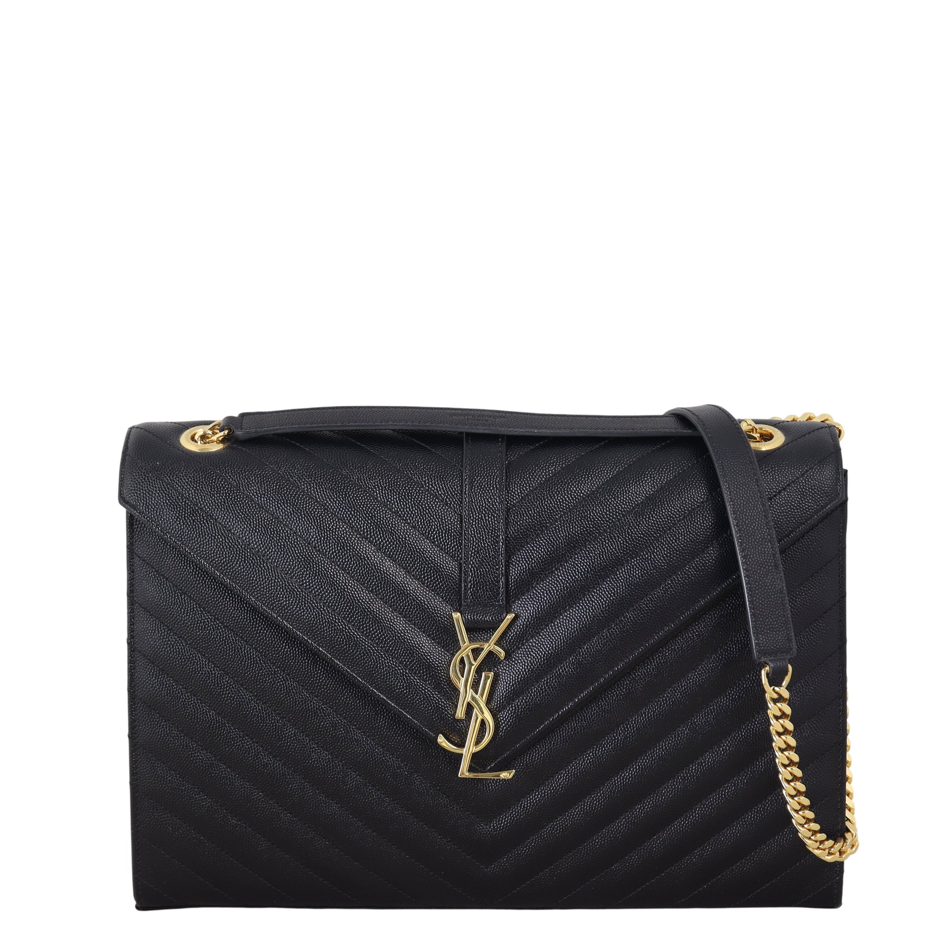 YSL Saint Laurent Envelope Bag Matelasse Large Crossbody Bag
