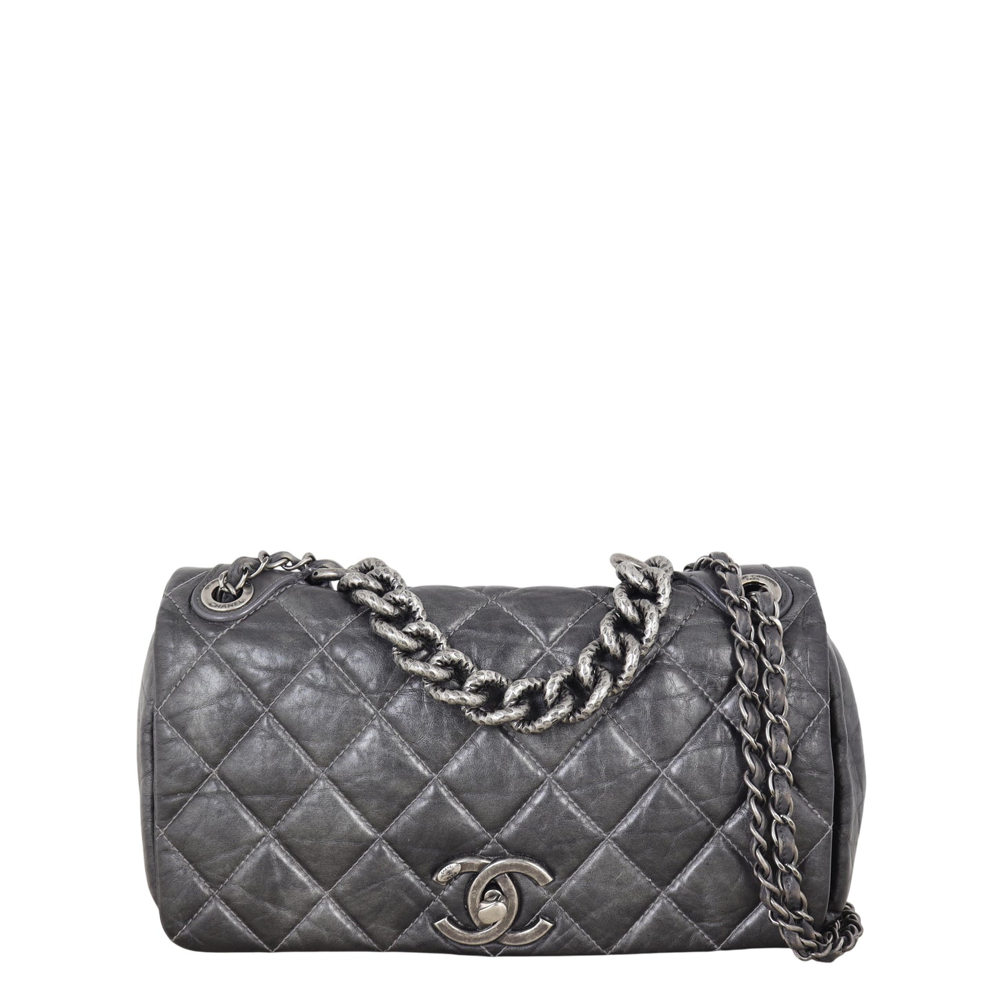 Chanel Pondicherry Bag Quilted Flap Shoulder Bag