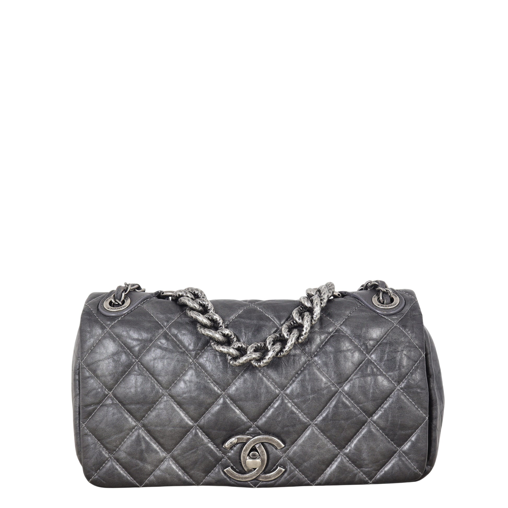 Chanel Pondicherry Bag Quilted Flap Shoulder Bag