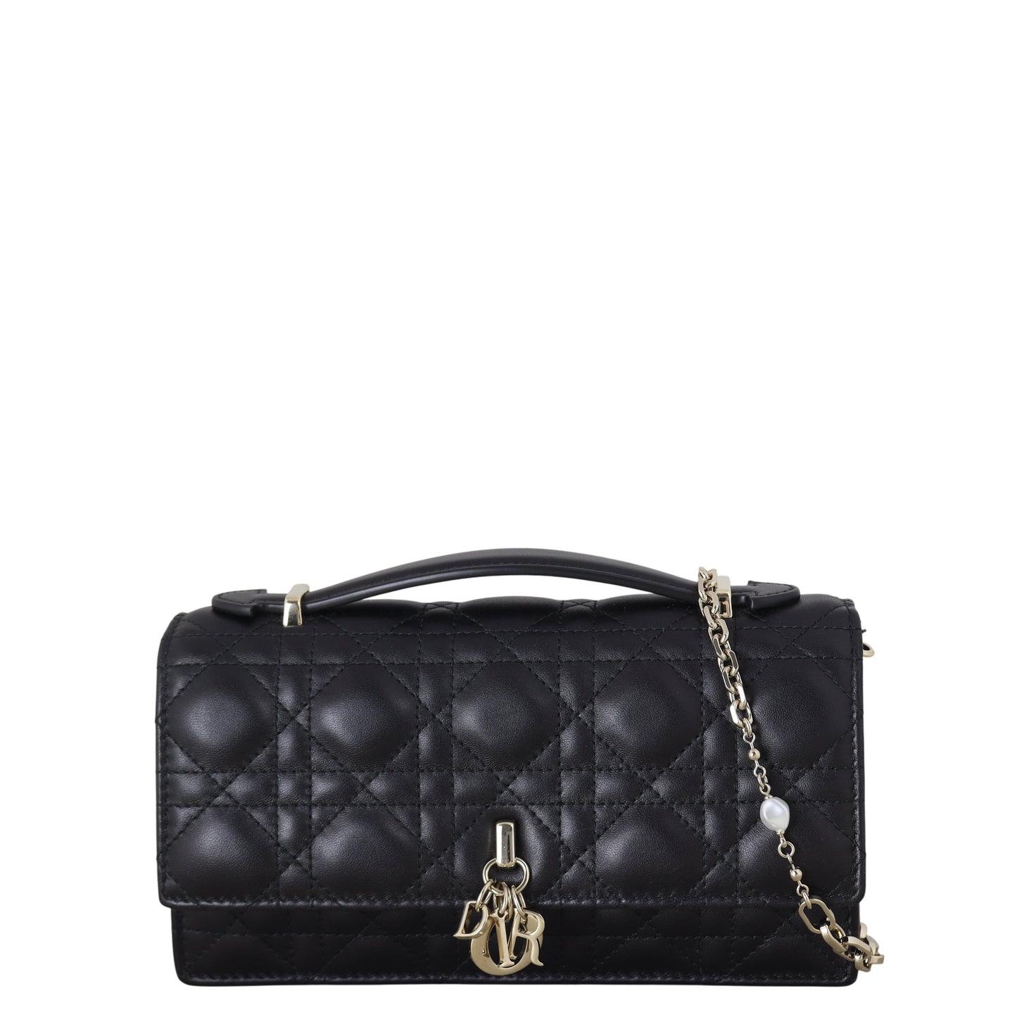 Dior My Top Handle Clutch On Handbag Mini Chain Clutch Bag