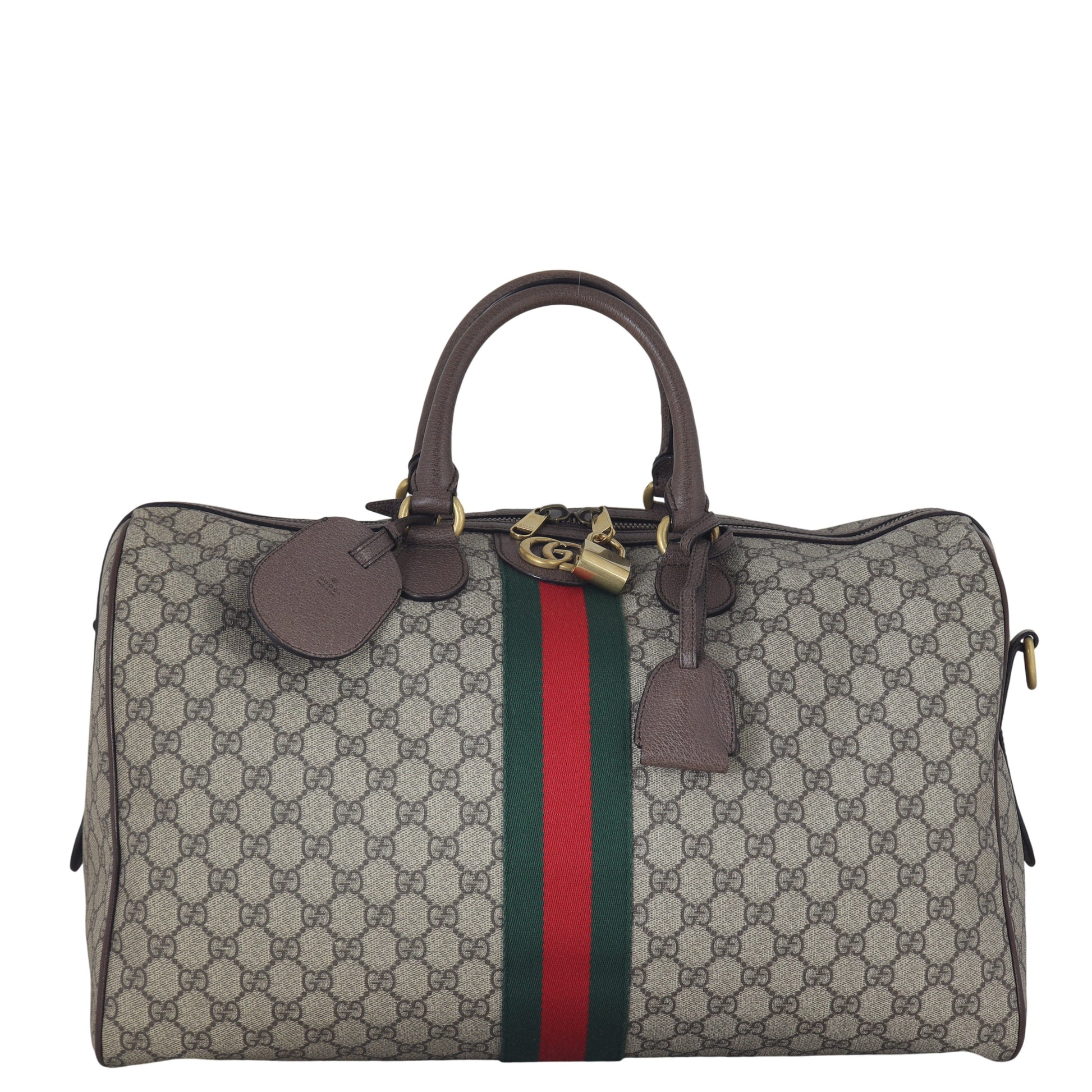 Gucci GG Supreme Ophidia Carry-On Duffle Medium