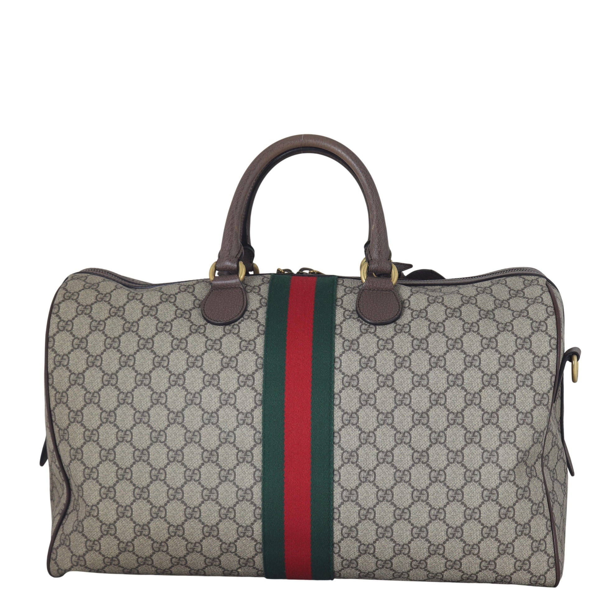 Gucci GG Supreme Ophidia Carry-On Duffle Medium