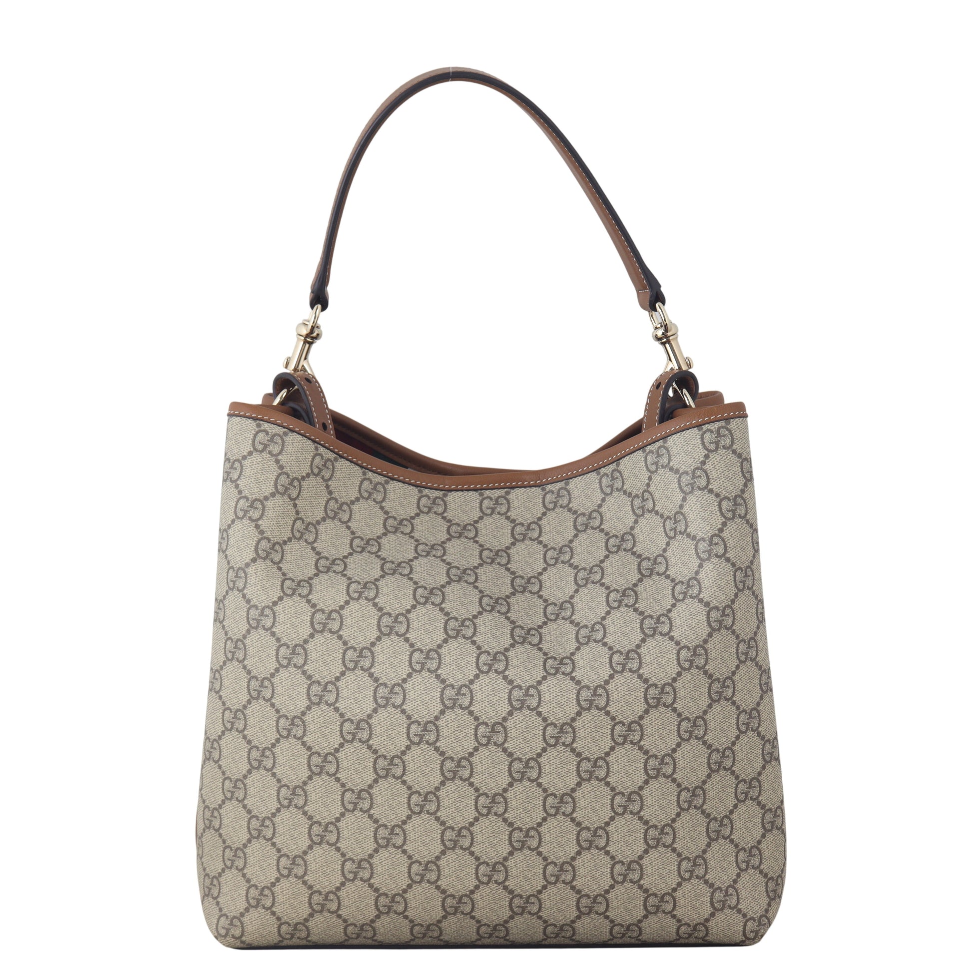 Gucci GG Monogram Emblem Bucket Medium