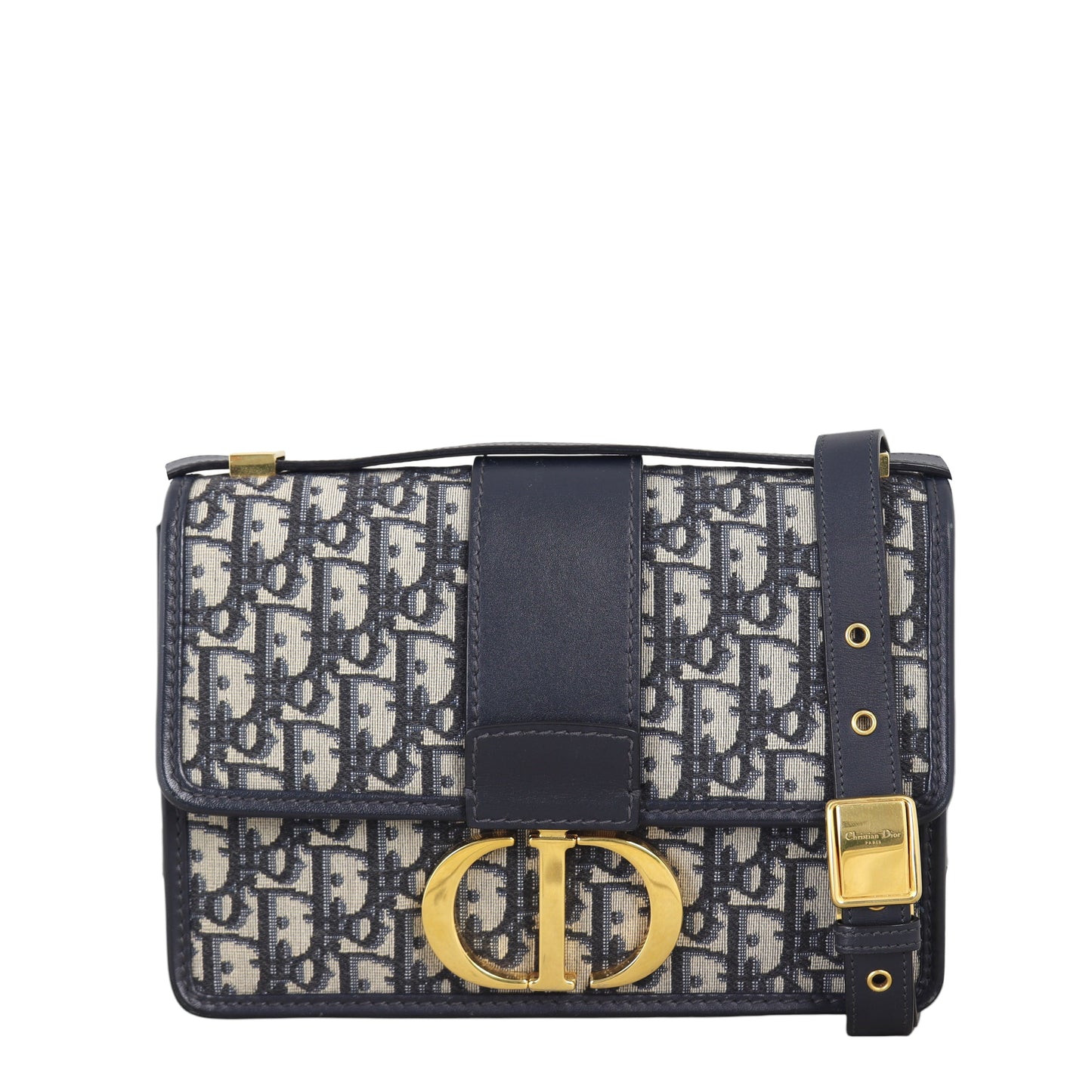 Dior Crossbody Bag 30 Montaigne Bag Oblique 3 Canvas Shoulder Bag