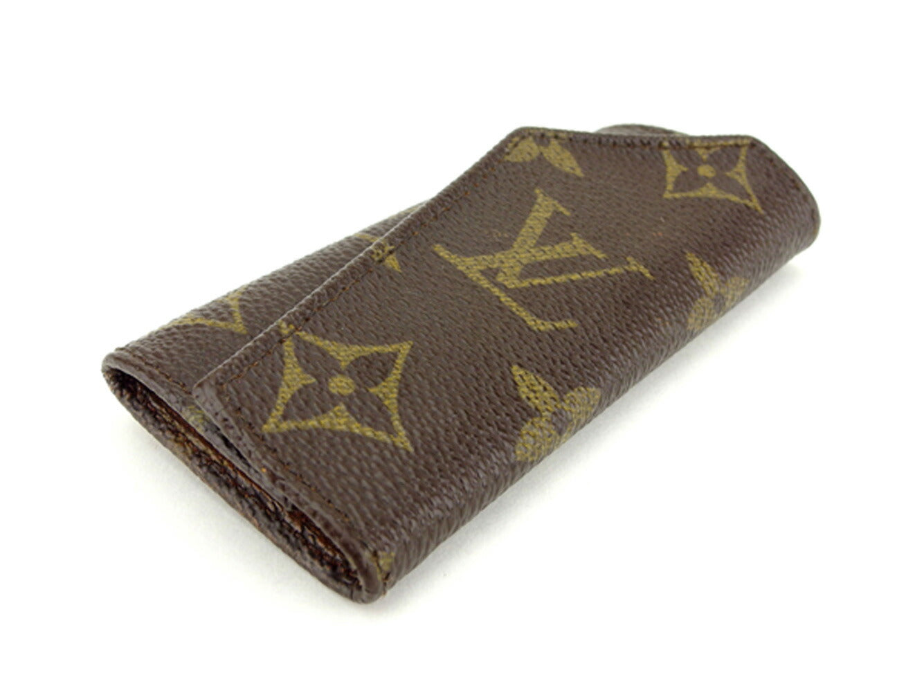 Louis Vuitton Key holder No.264 Brown Beige Gold Key Chain