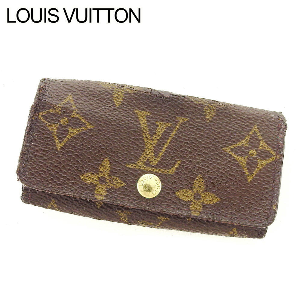 Louis Vuitton Key holder M62631 Multicles4 Brown Key Chain C3502