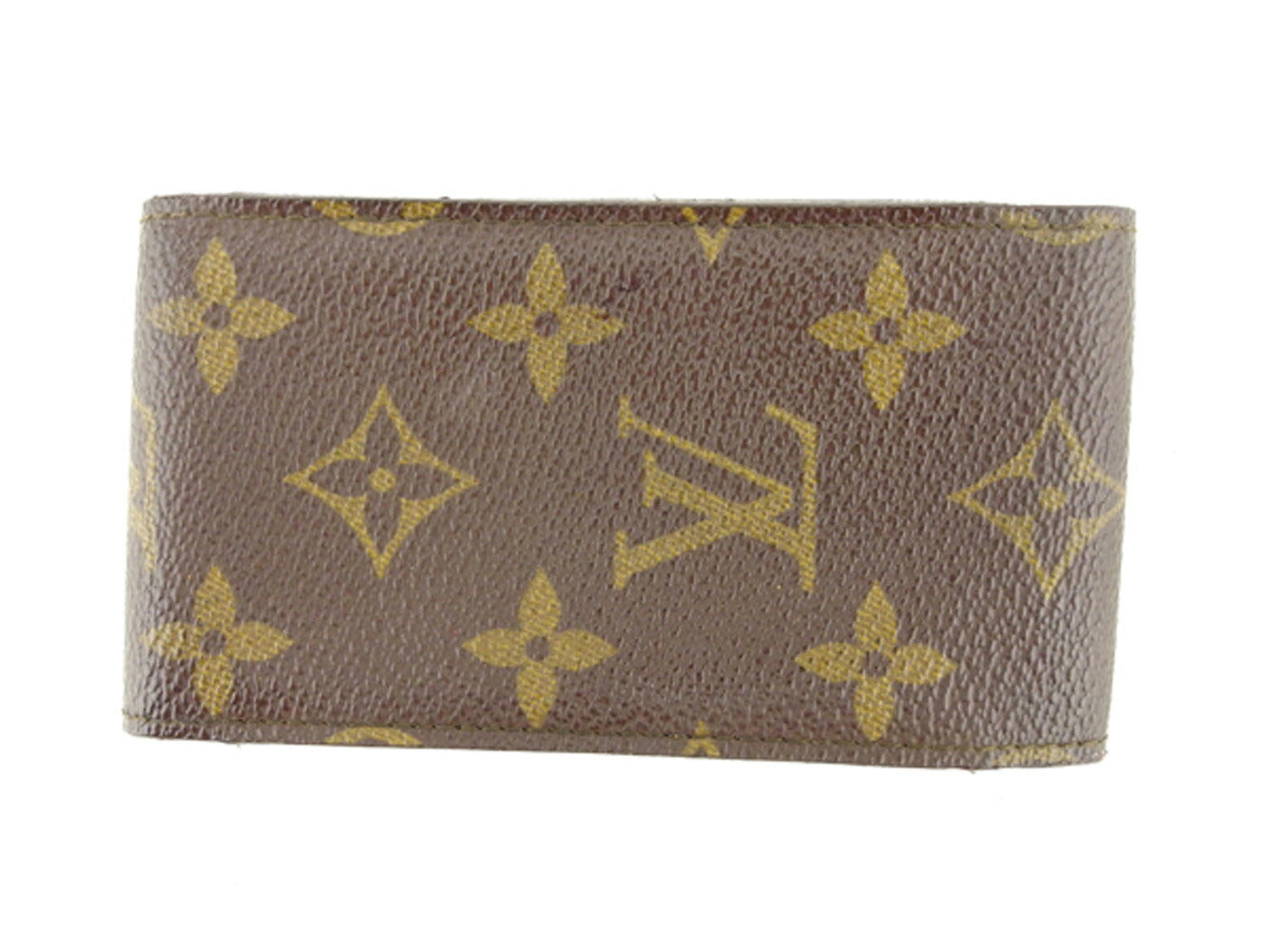 Louis Vuitton Cigarette M63024 Etui cigarette Brown Beige Handbag C3555