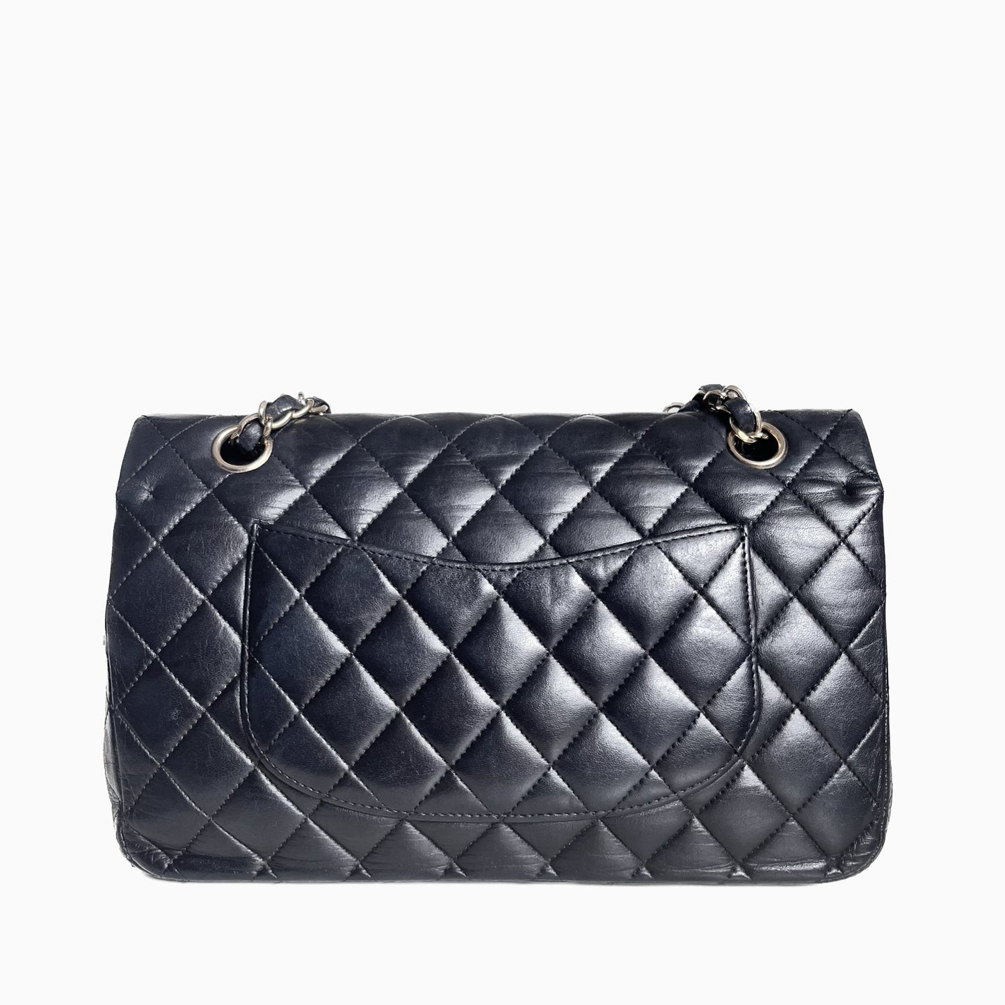 Chanel Timeless Classic Flap 24k Plated Hardware Black Gold Handbag