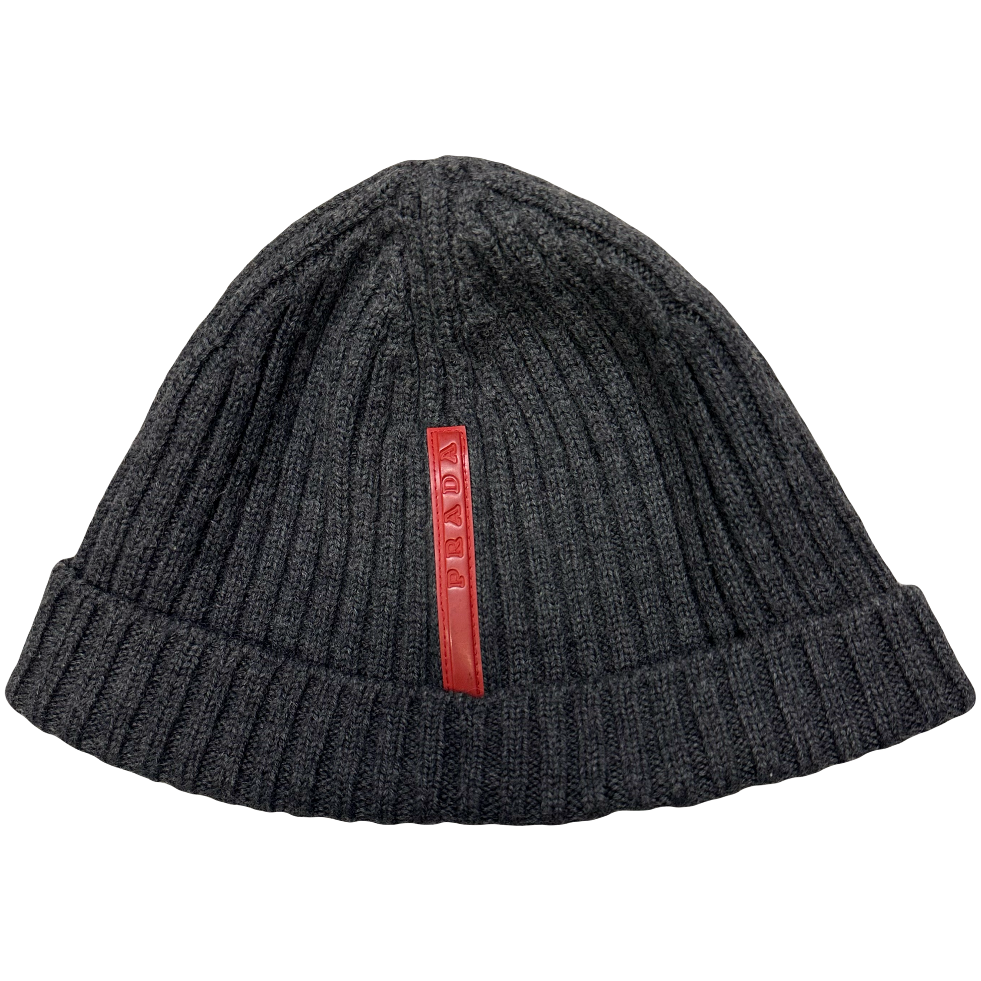 Prada Handbag Beanie In Grey OS Gray