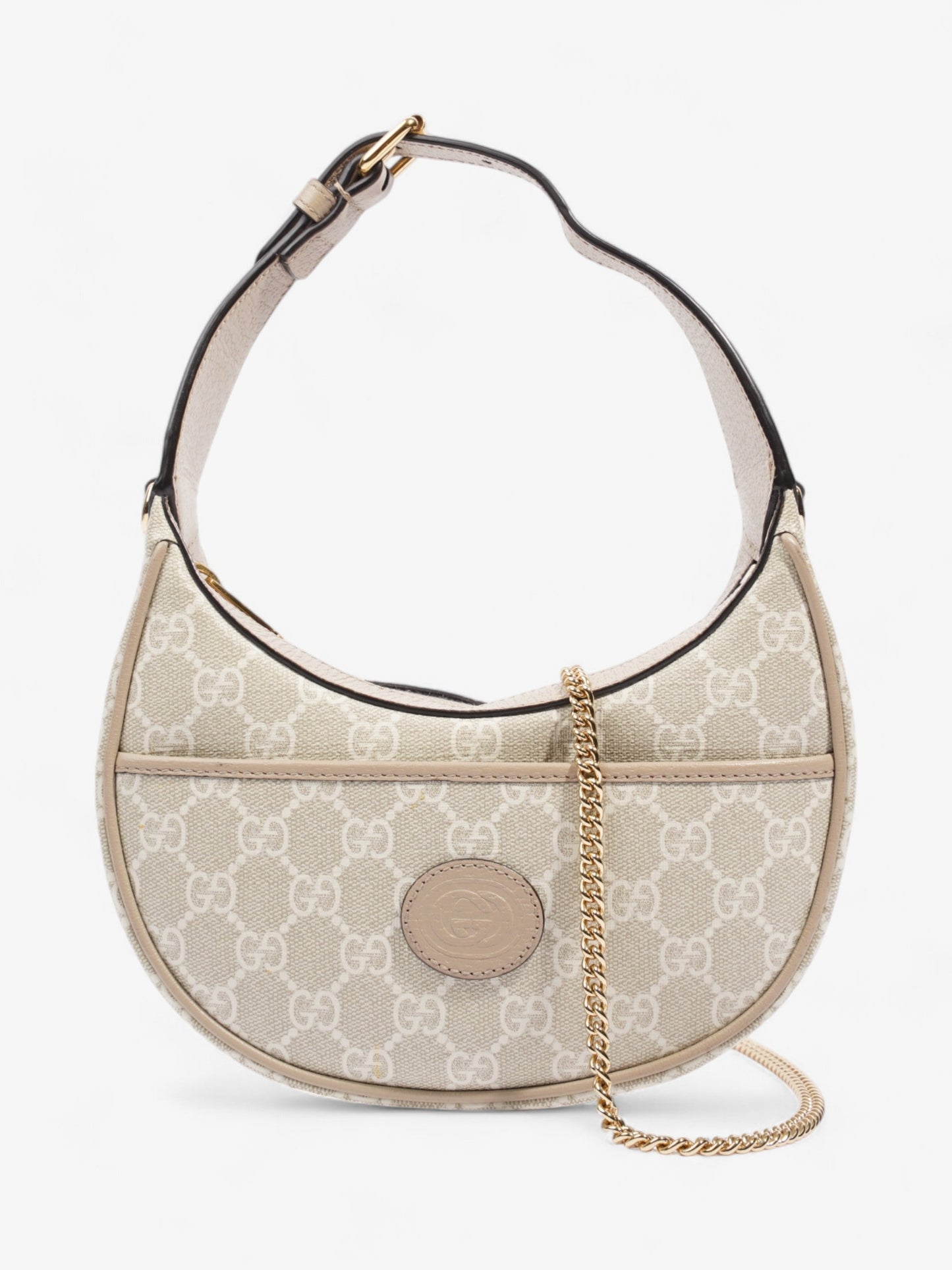 Gucci Ophidia Supreme Oatmeal Crossbody Bag Canvas Beige