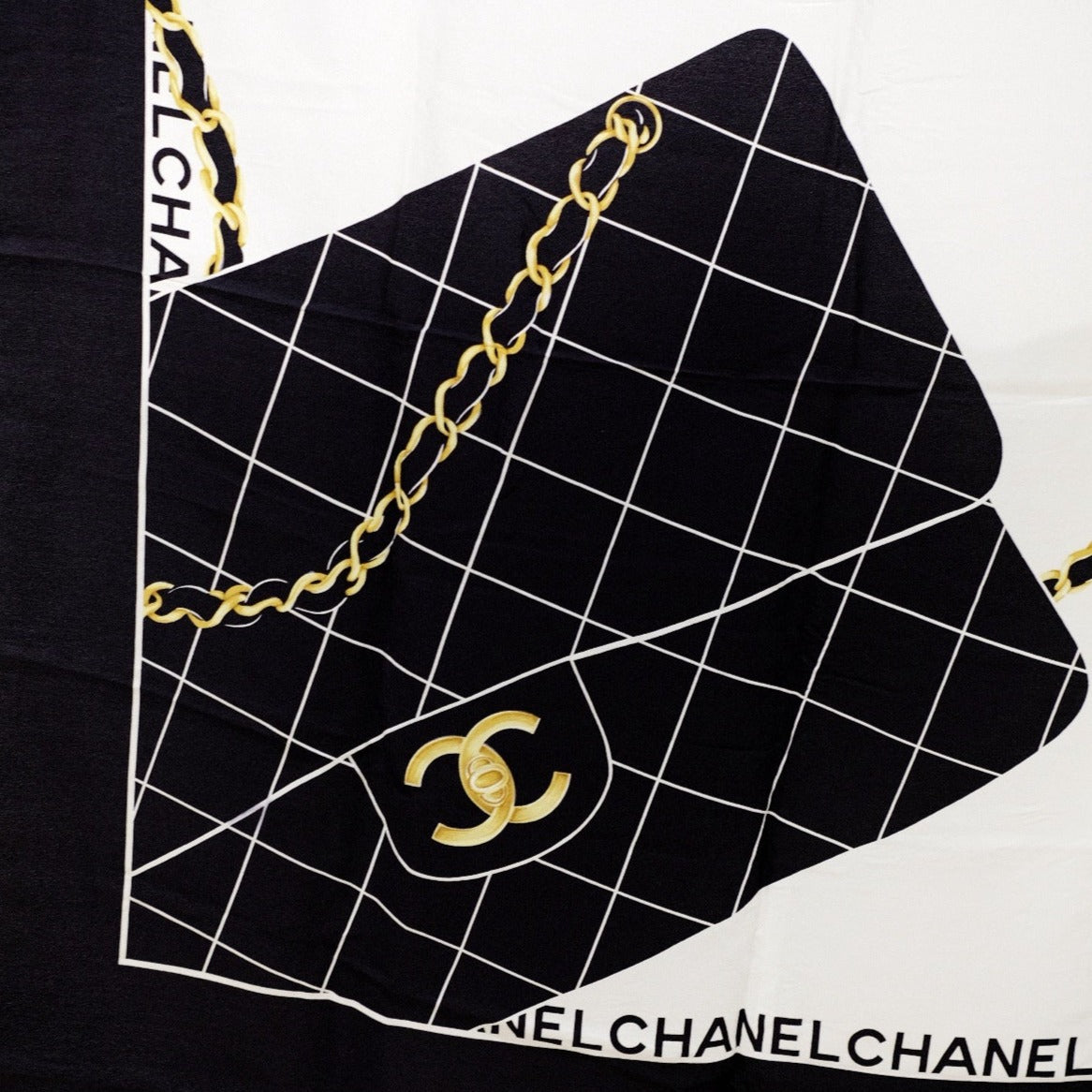 Chanel   silk scarf