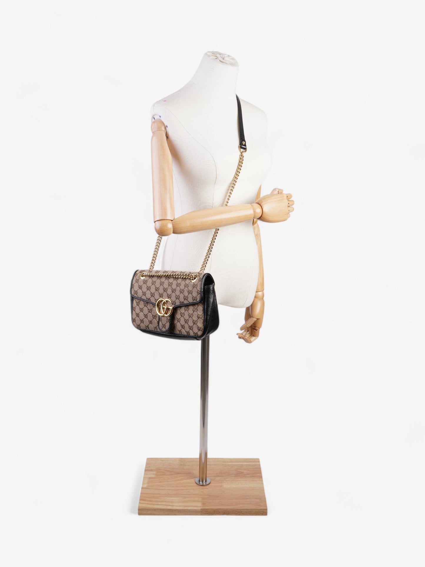 Gucci Marmont Small Shoulder Bag Canvas Monogram