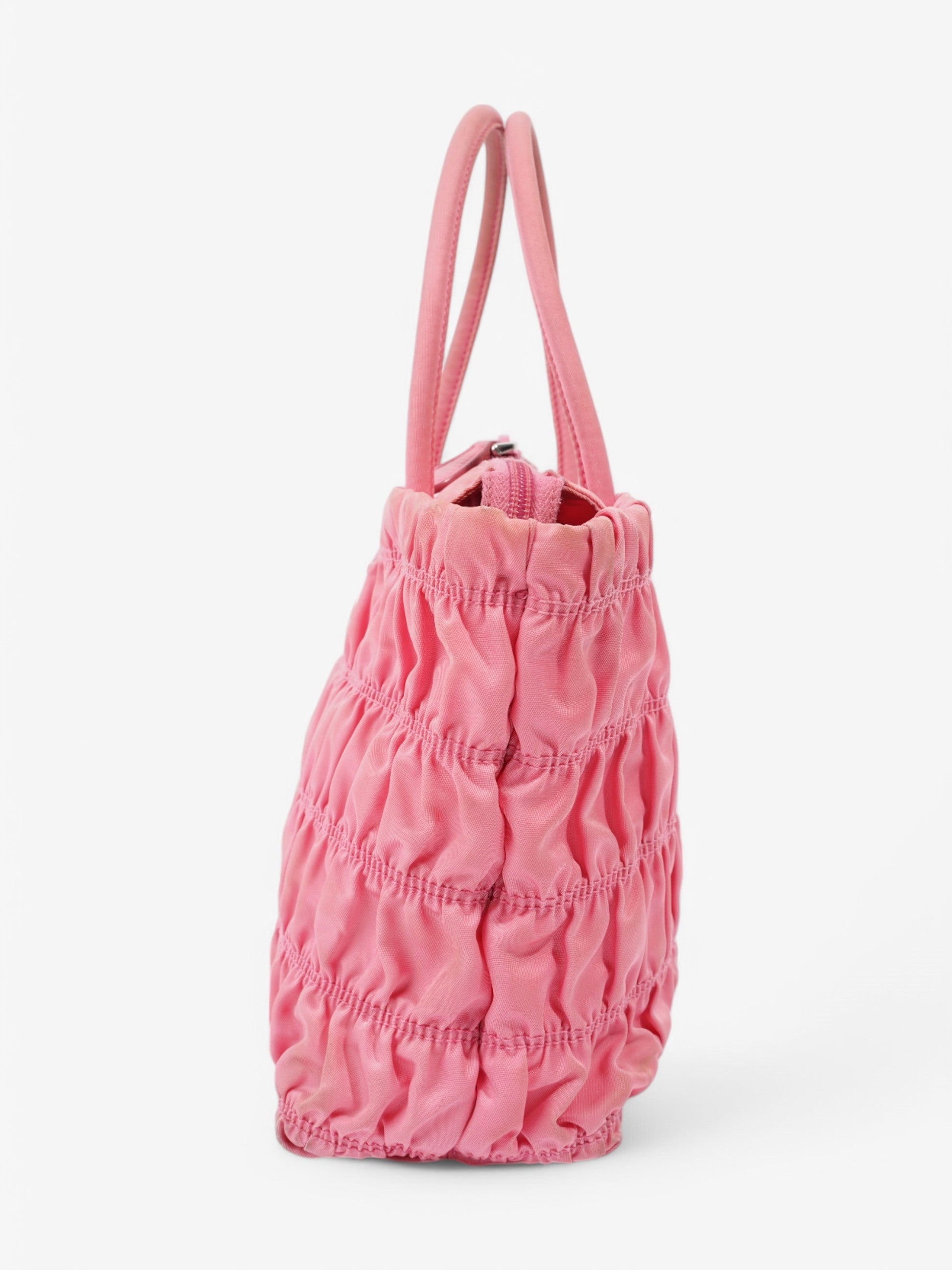 Prada Tote Nylon Pink Tote Bag