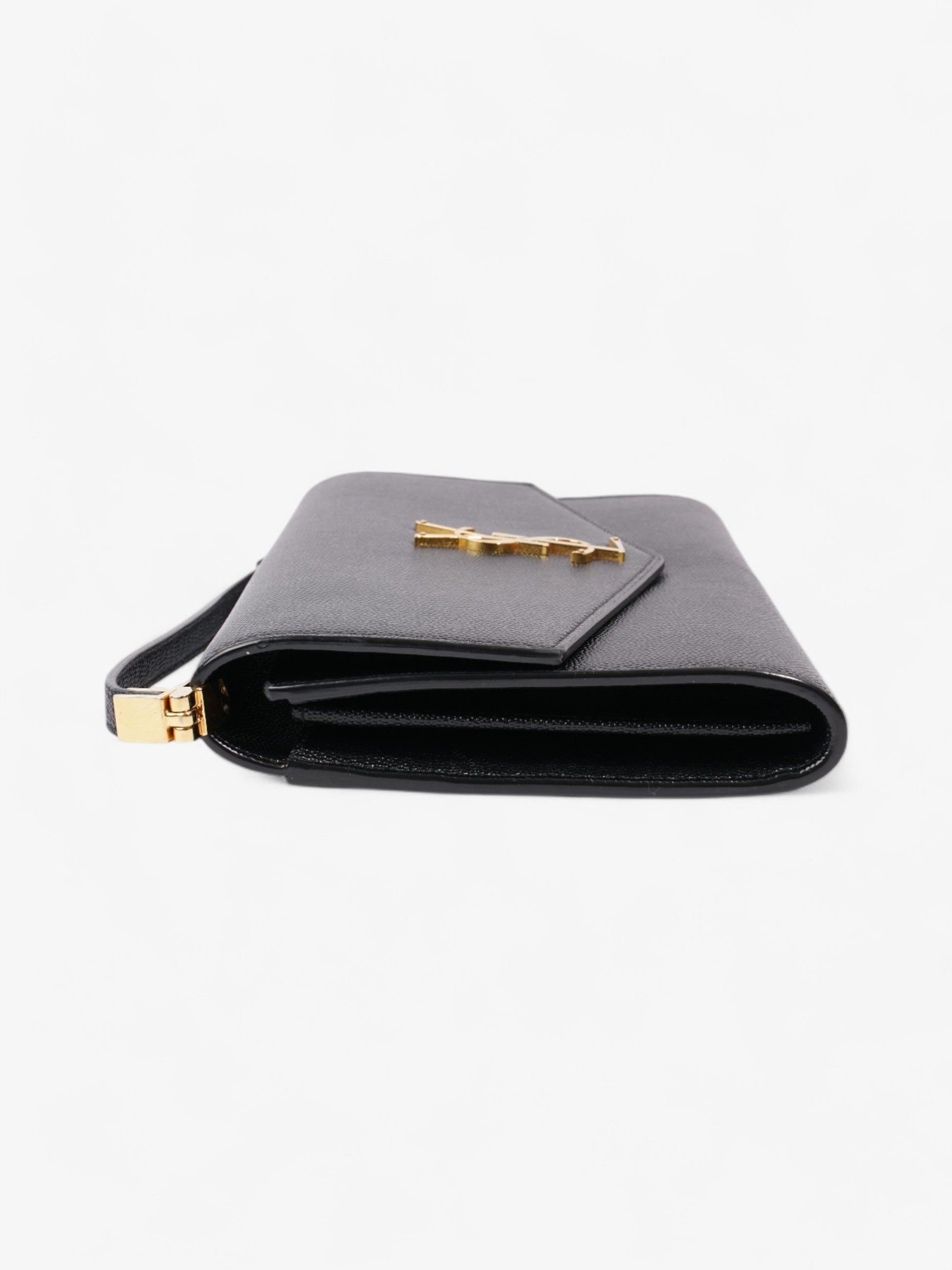 YSL Saint Laurent Uptown Crossbody Leather Black Mini Crossbody Bag