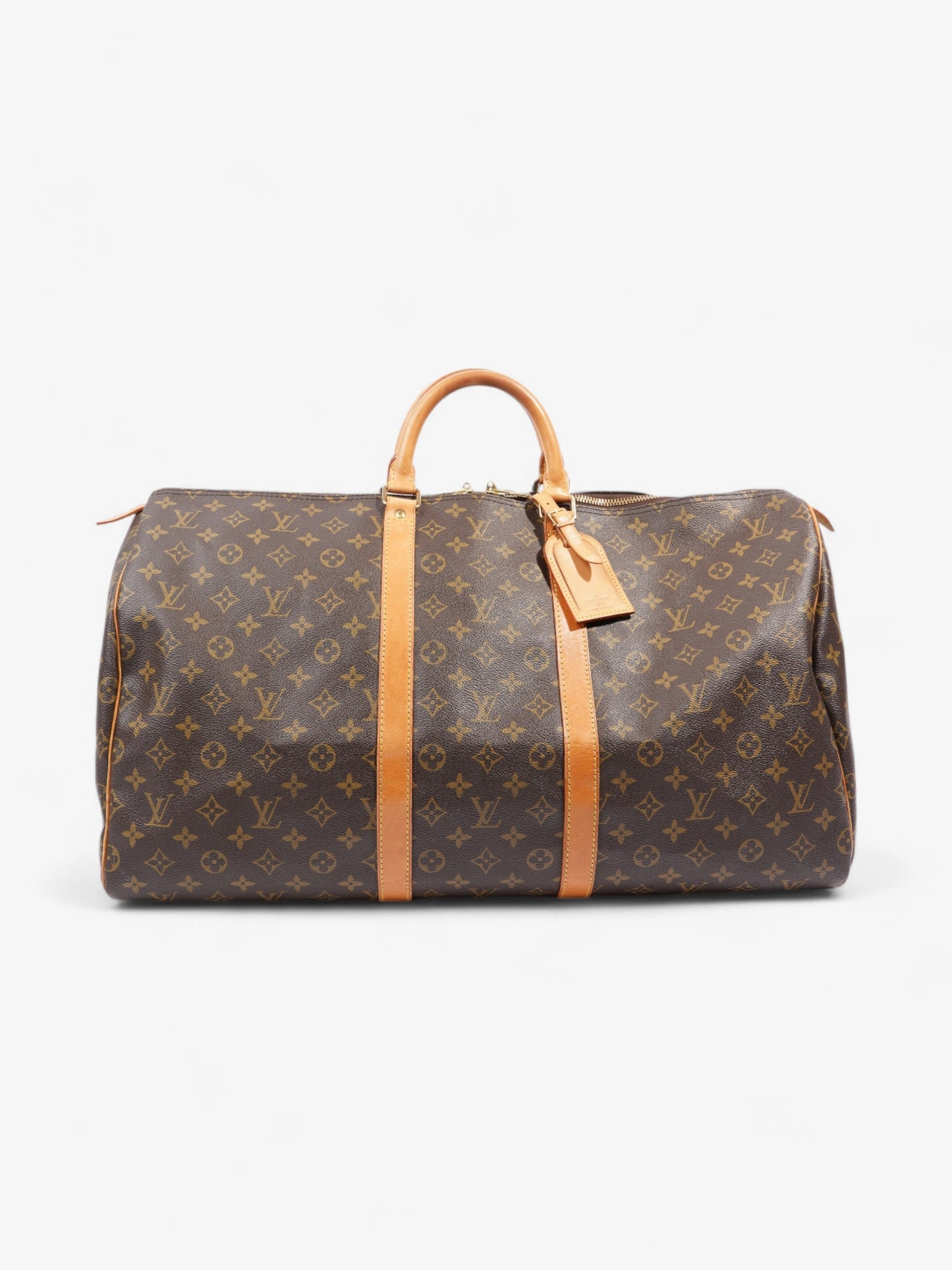 Louis Vuitton Keepall 55 Coated Monogram Canvas Coated Canvas Apparel Canvas 1