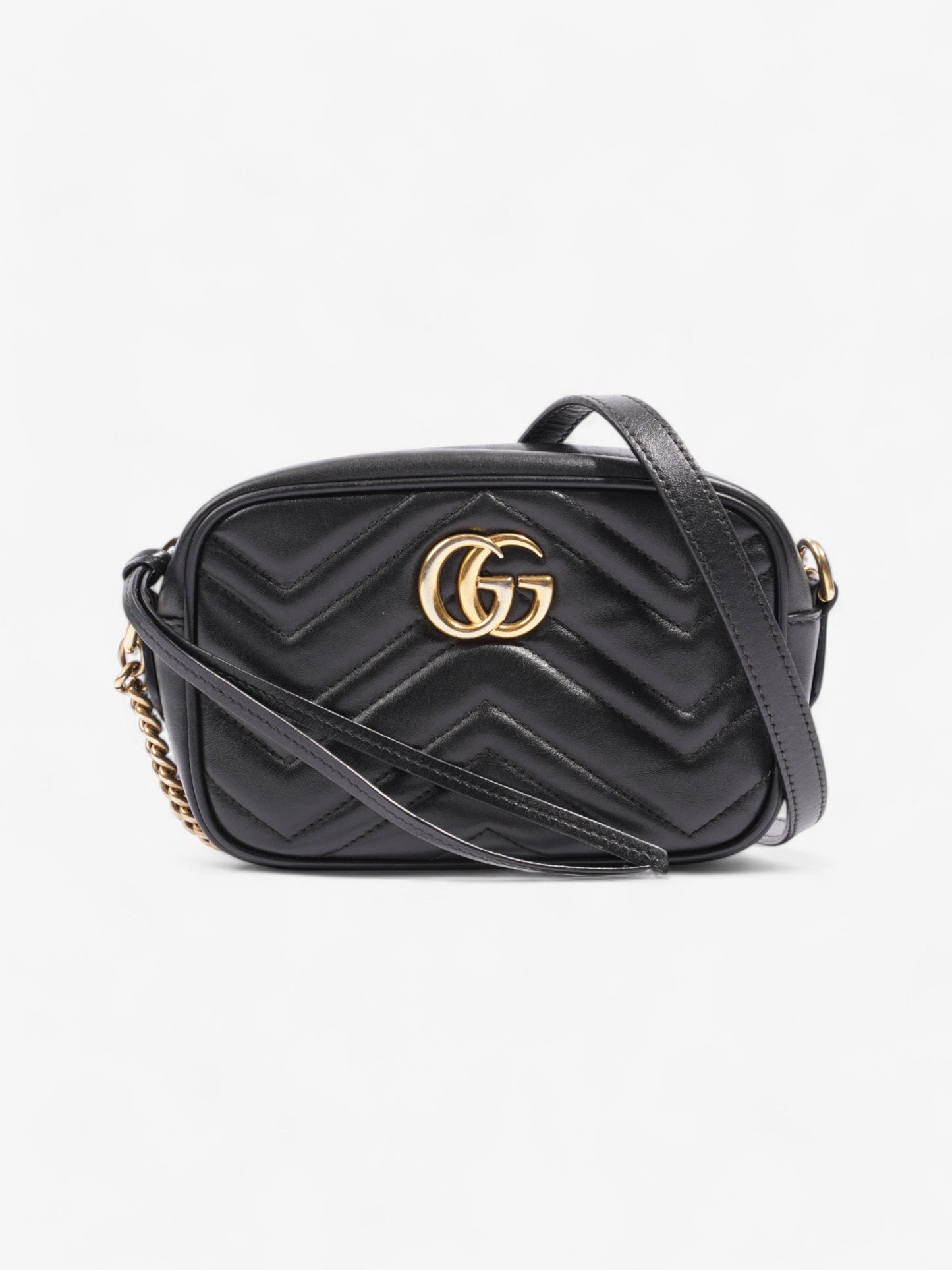 Gucci Marmont Mini Crossbody Bag Leather Matelasse 16