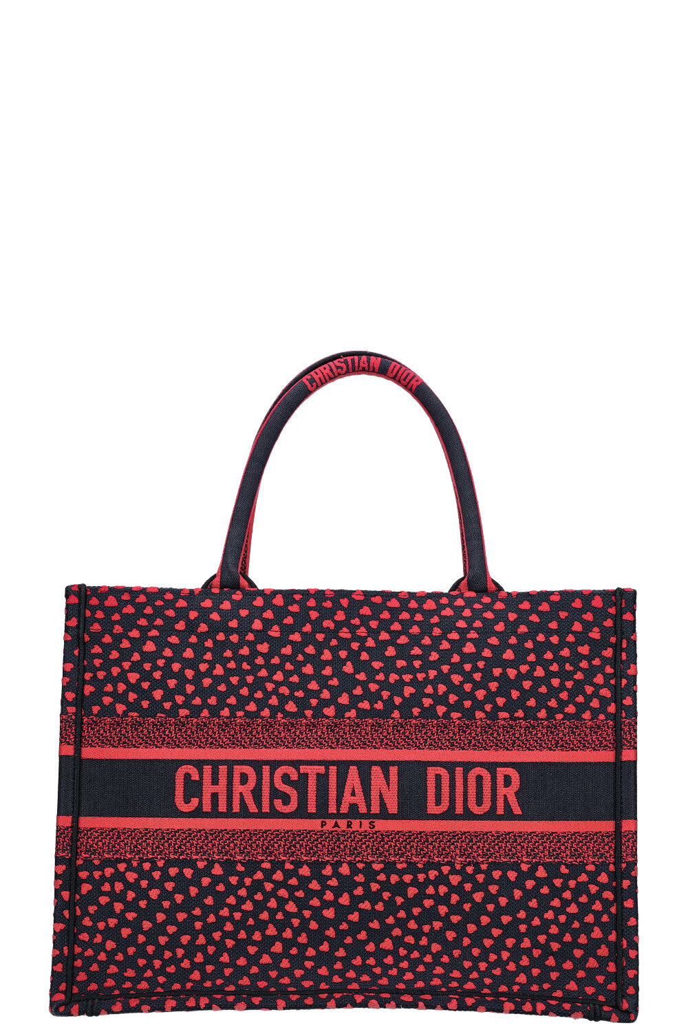Dior Tote Bag Book Tote I Love Paris Medium