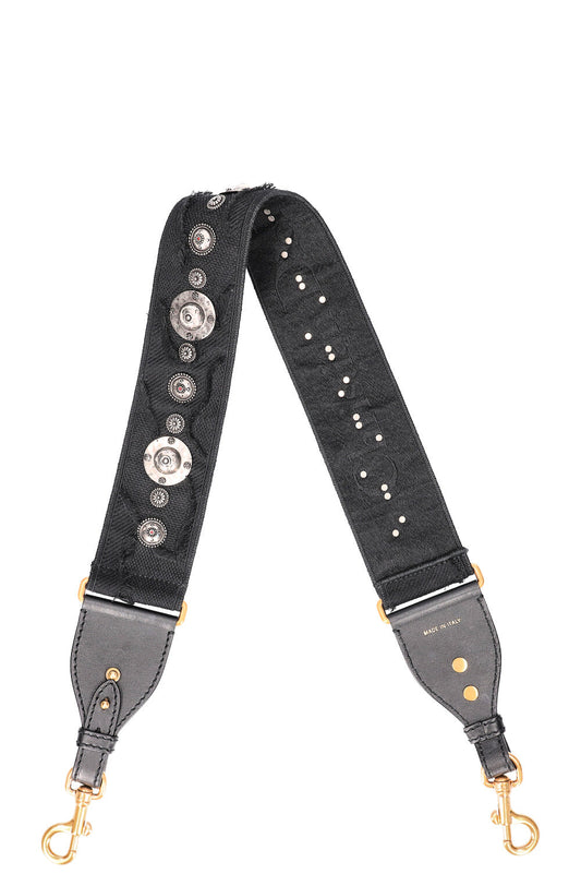 Dior Shoulder Bag Shoulder Strap Black