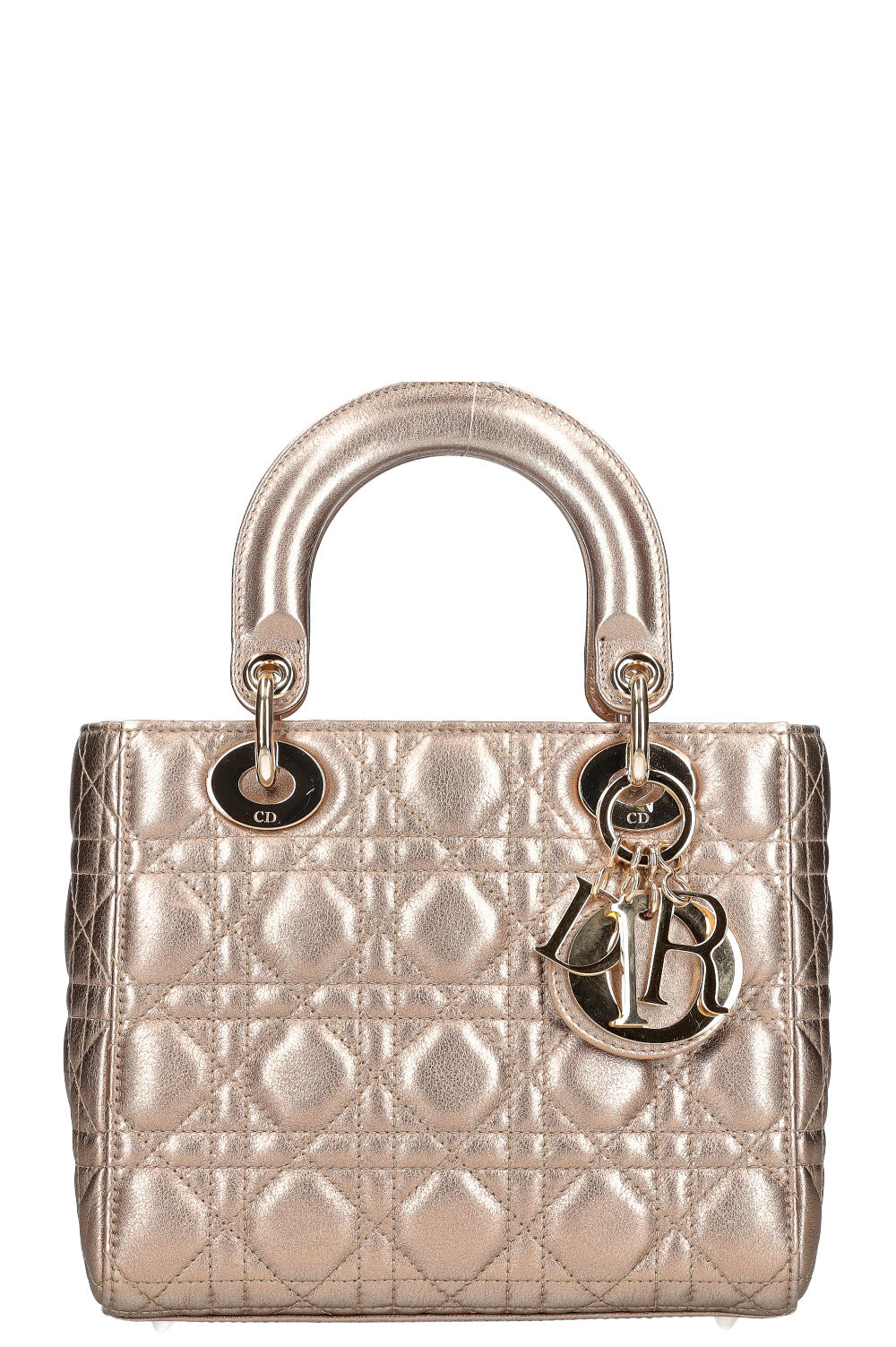 Dior Handbag Lady My ABC Bag Gold Small