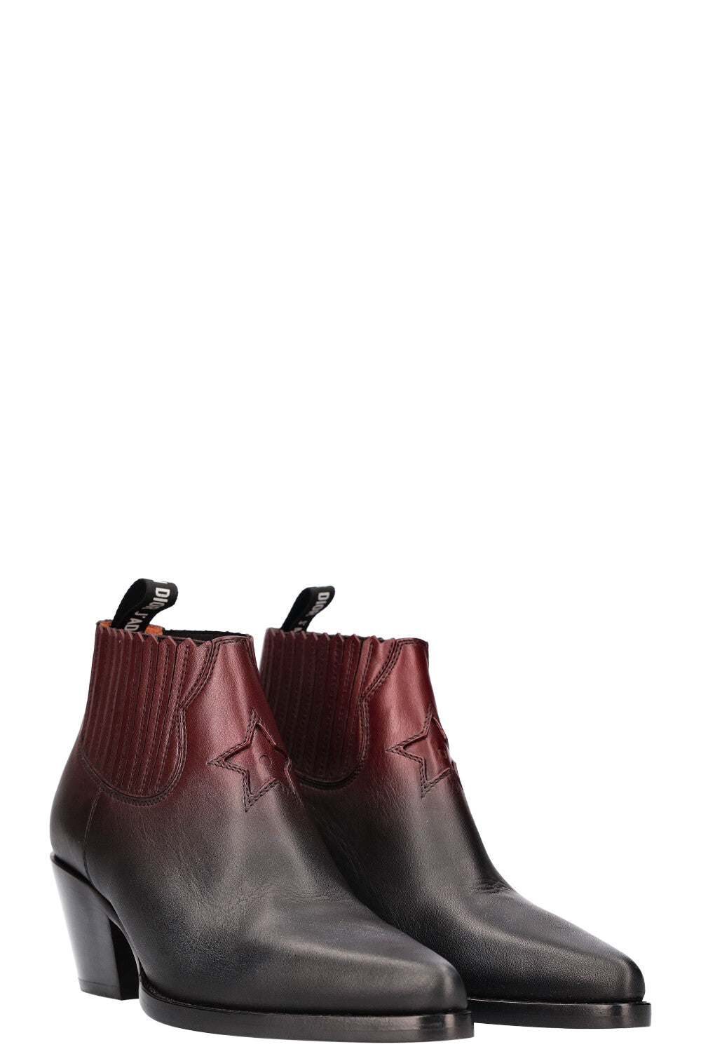 Dior La Belle D Ankle Boots Bordeaux Shoes