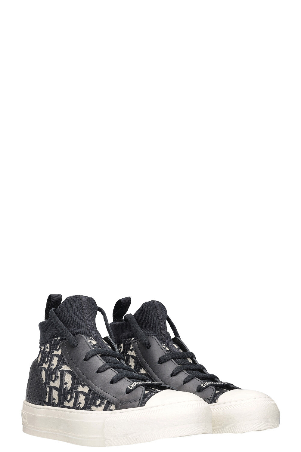 Dior Handbag Walk'N' Sneakers Oblique Blue Shoes