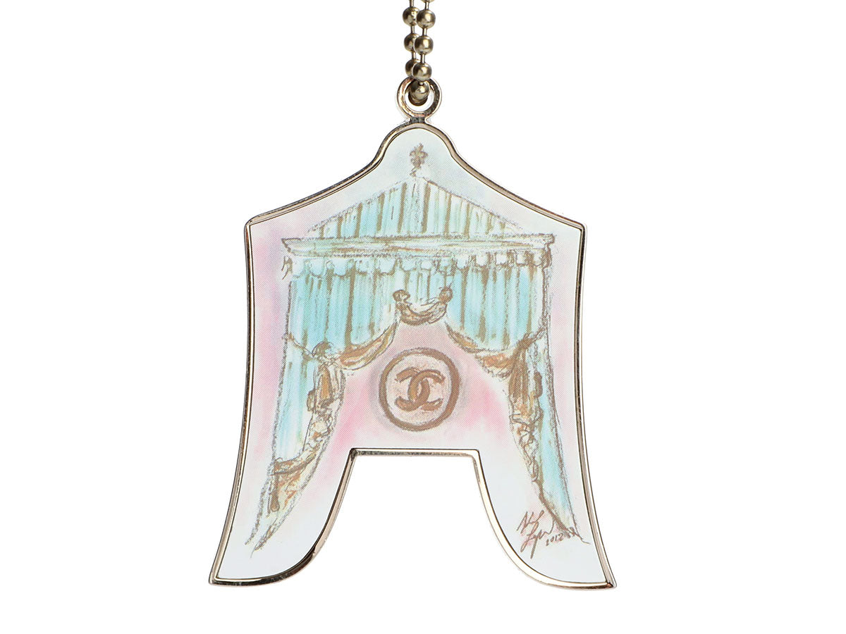 Chanel Runway Tent Bag Charm Key Chain Accessory