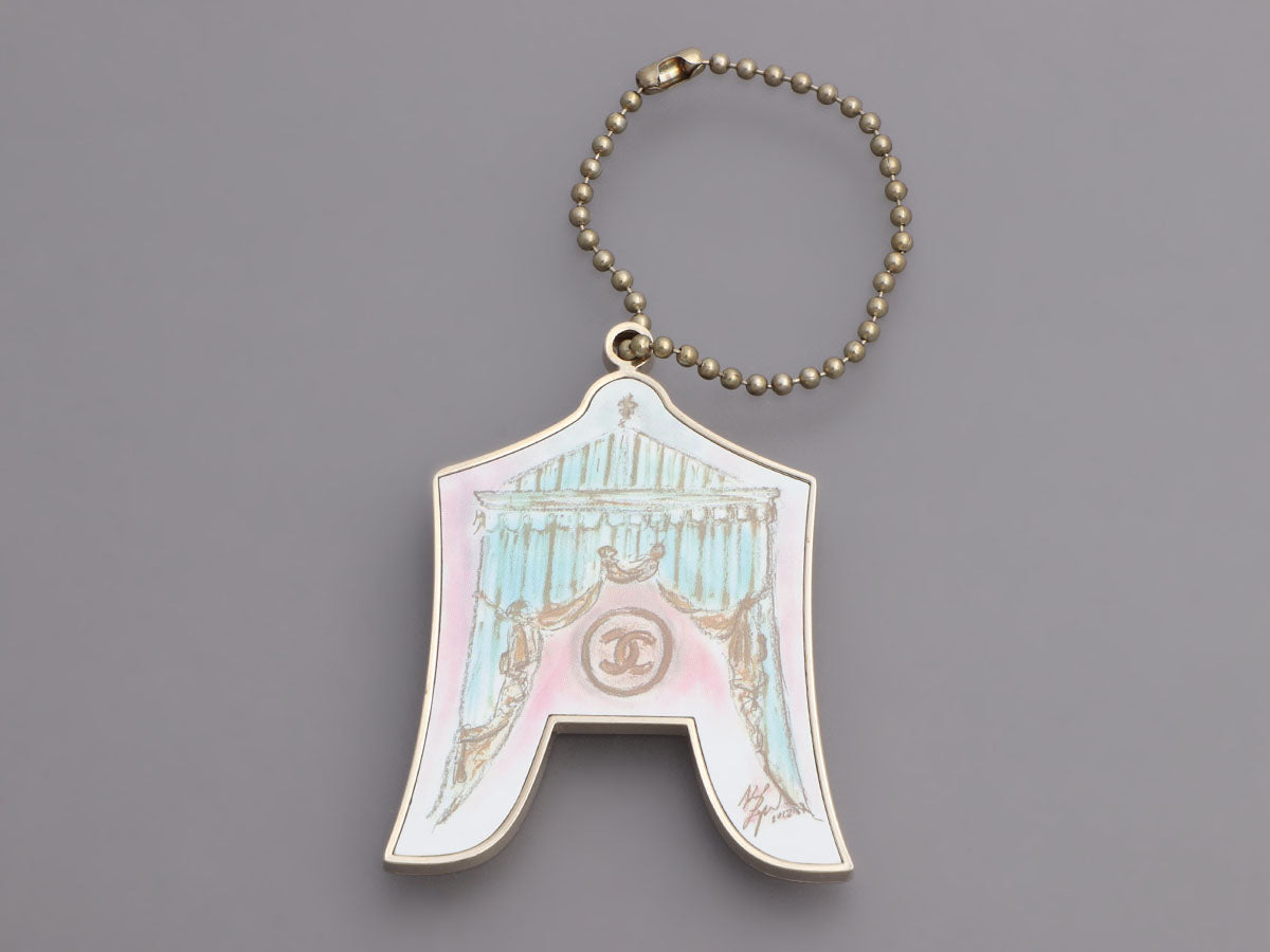 Chanel Runway Tent Bag Charm Key Chain Accessory