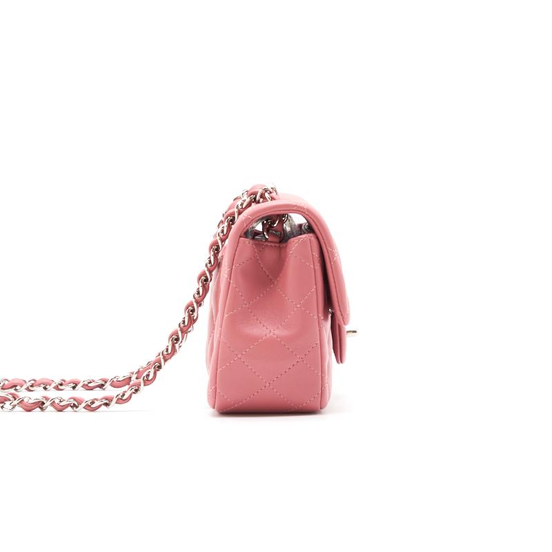 Chanel Lambskin Rectangular Mini Flap Bag