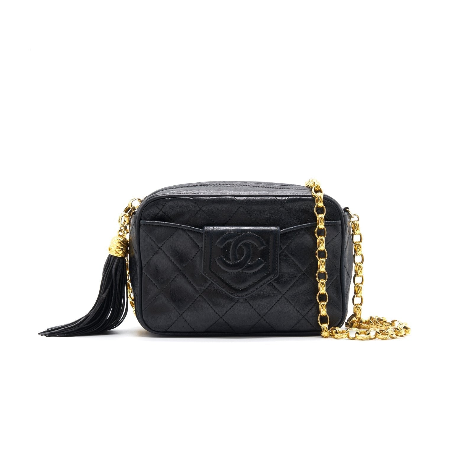 Chanel 24k Gold   Camera Bag