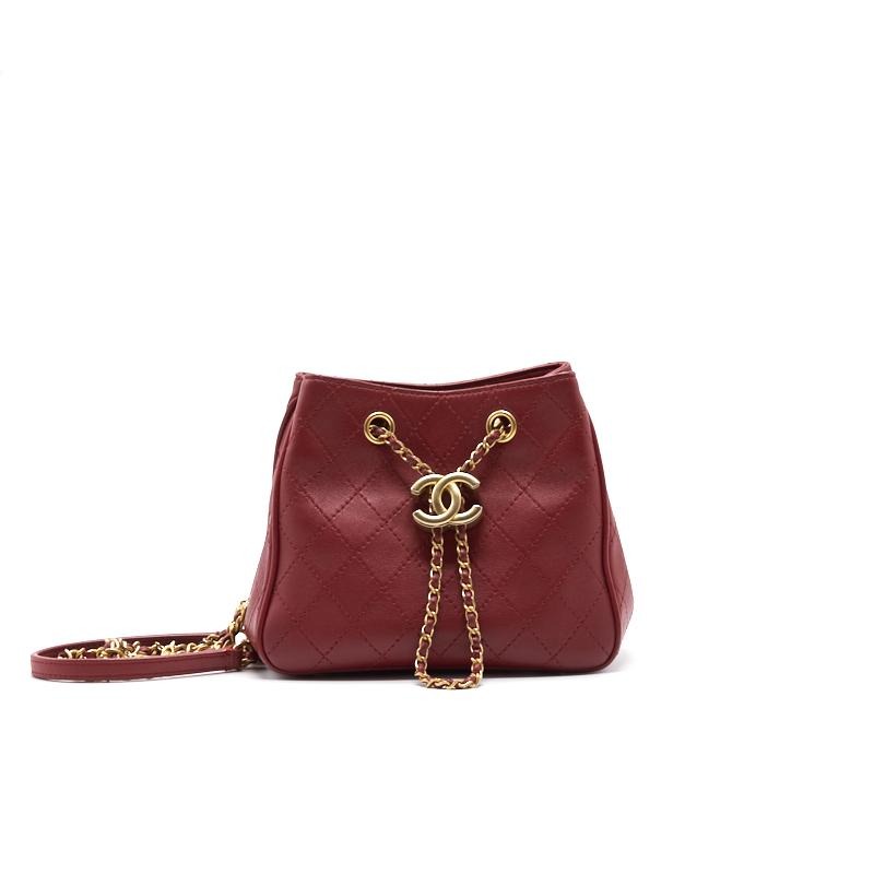 Chanel New York Sac Hobo Bag Mini Limited Edition Red