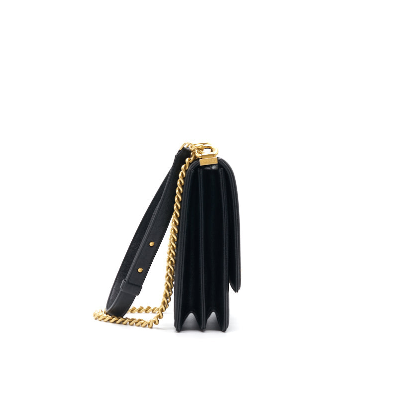Chanel Grained Calfskin Boy Chanel Handbag