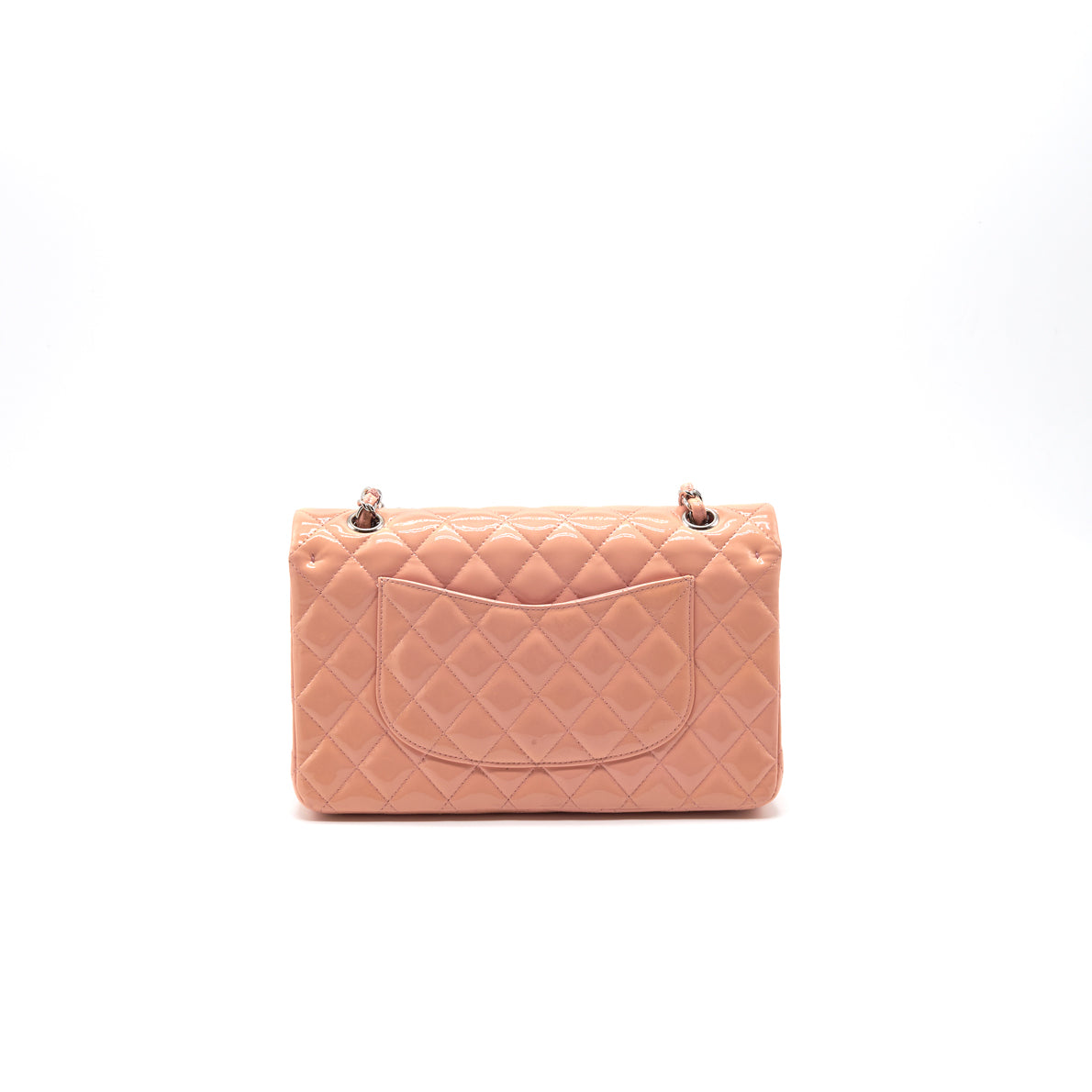 Chanel Pink Quilted Leather Medium   Classic Double Flap Bag