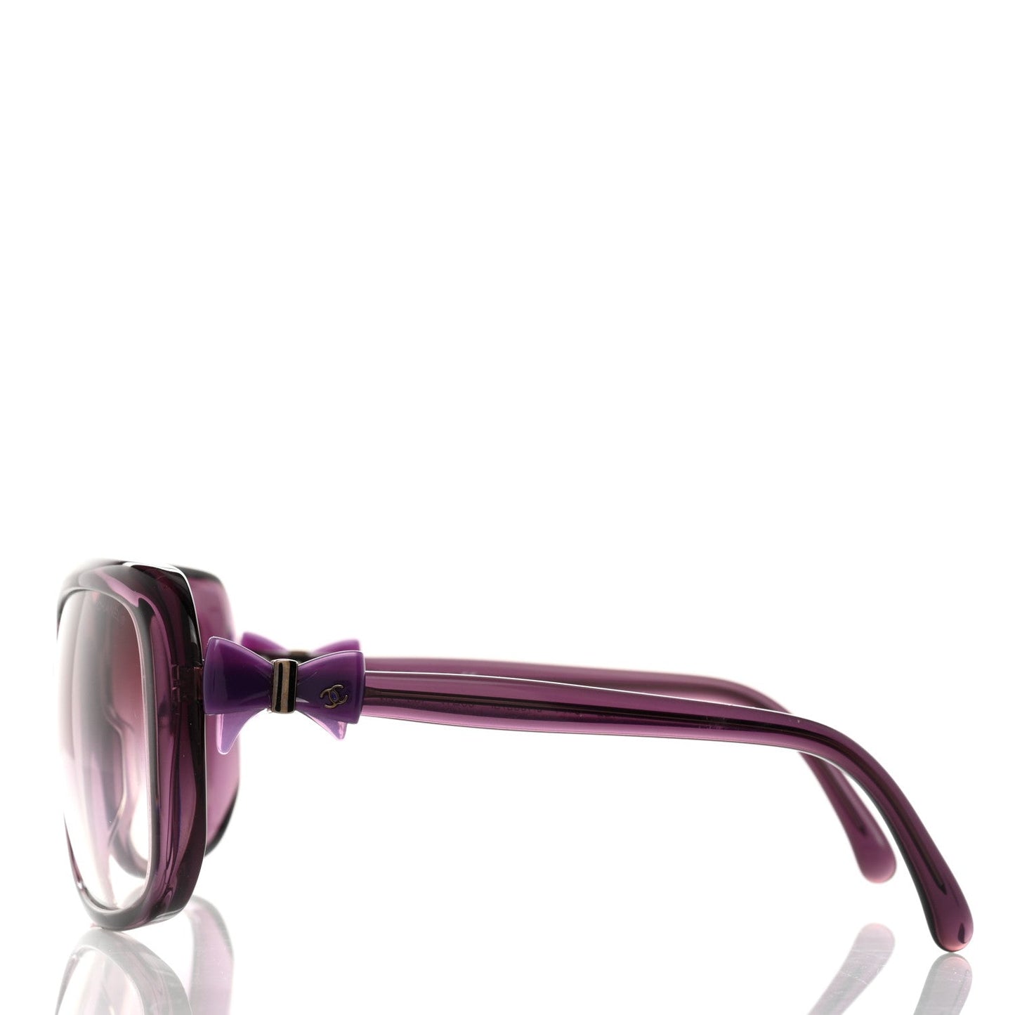 Chanel Cc Bow Acetate Sunglasses Bag