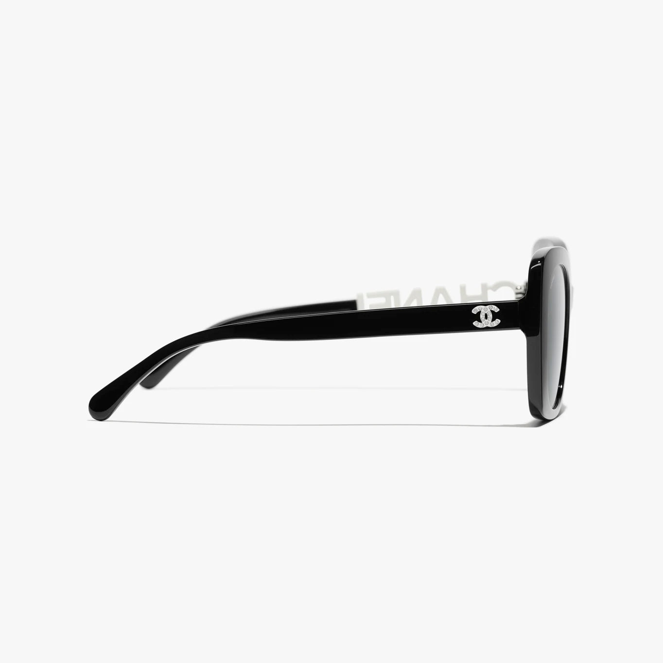 Chanel Acetate Strass Square Sunglasses Ba Bag