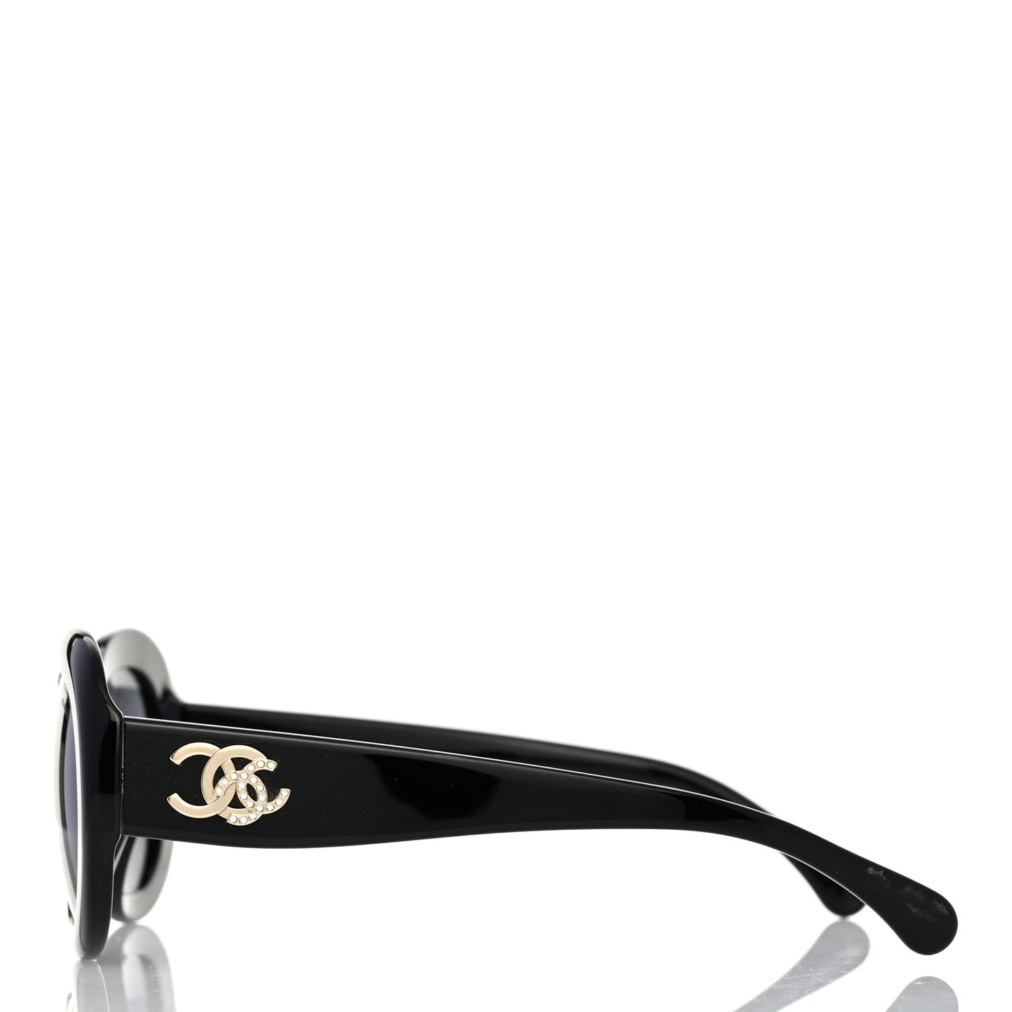 Chanel Acetate Polarized Cc Sunglasses Bag
