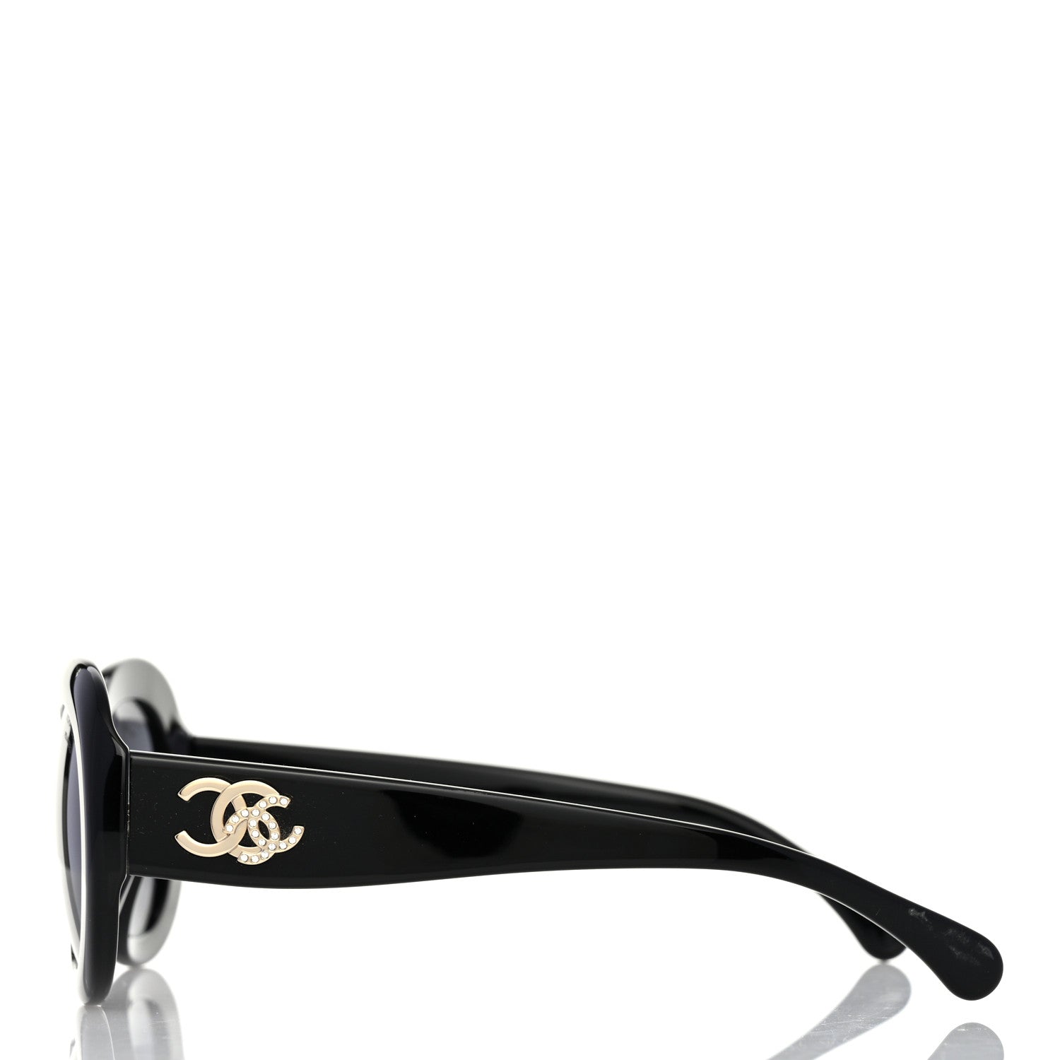 Chanel Acetate Polarized Cc Sunglasses Bag