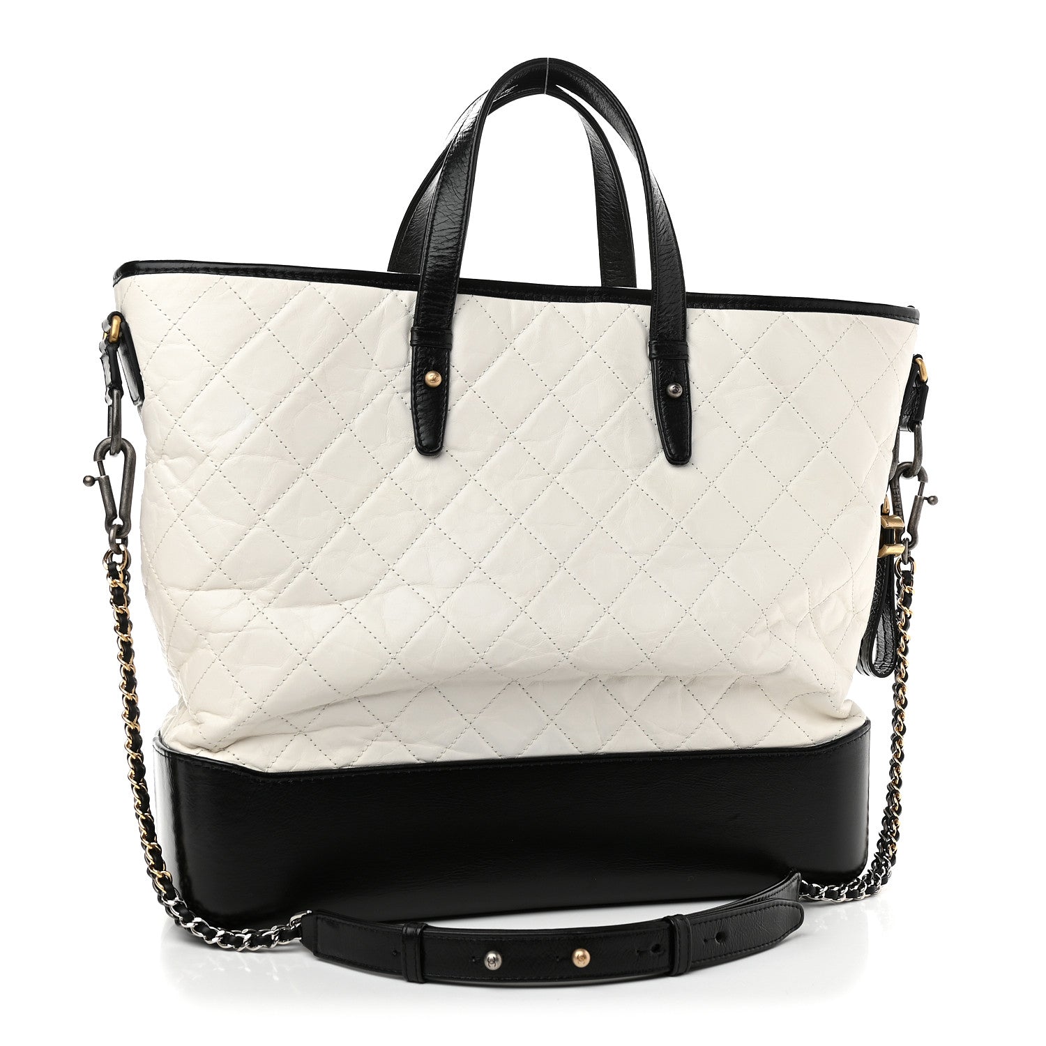Chanel AGED CALFSKIN QUILTED Tote Bag