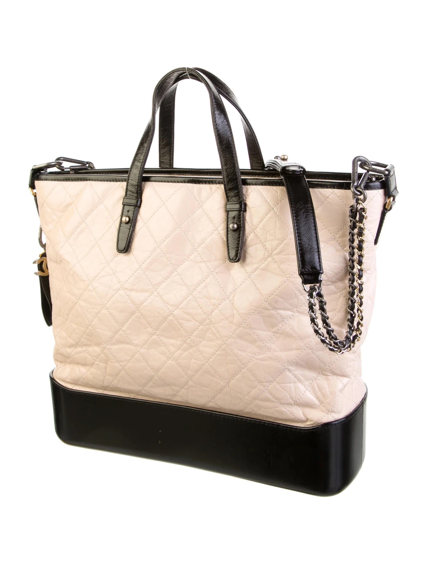 Chanel AGED CALFSKIN QUILTED Tote Bag