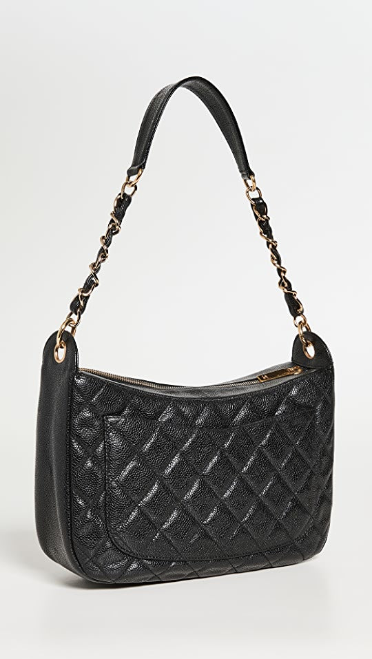 Chanel CAVIAR TIMELESS CC Leather Shoulder Bag